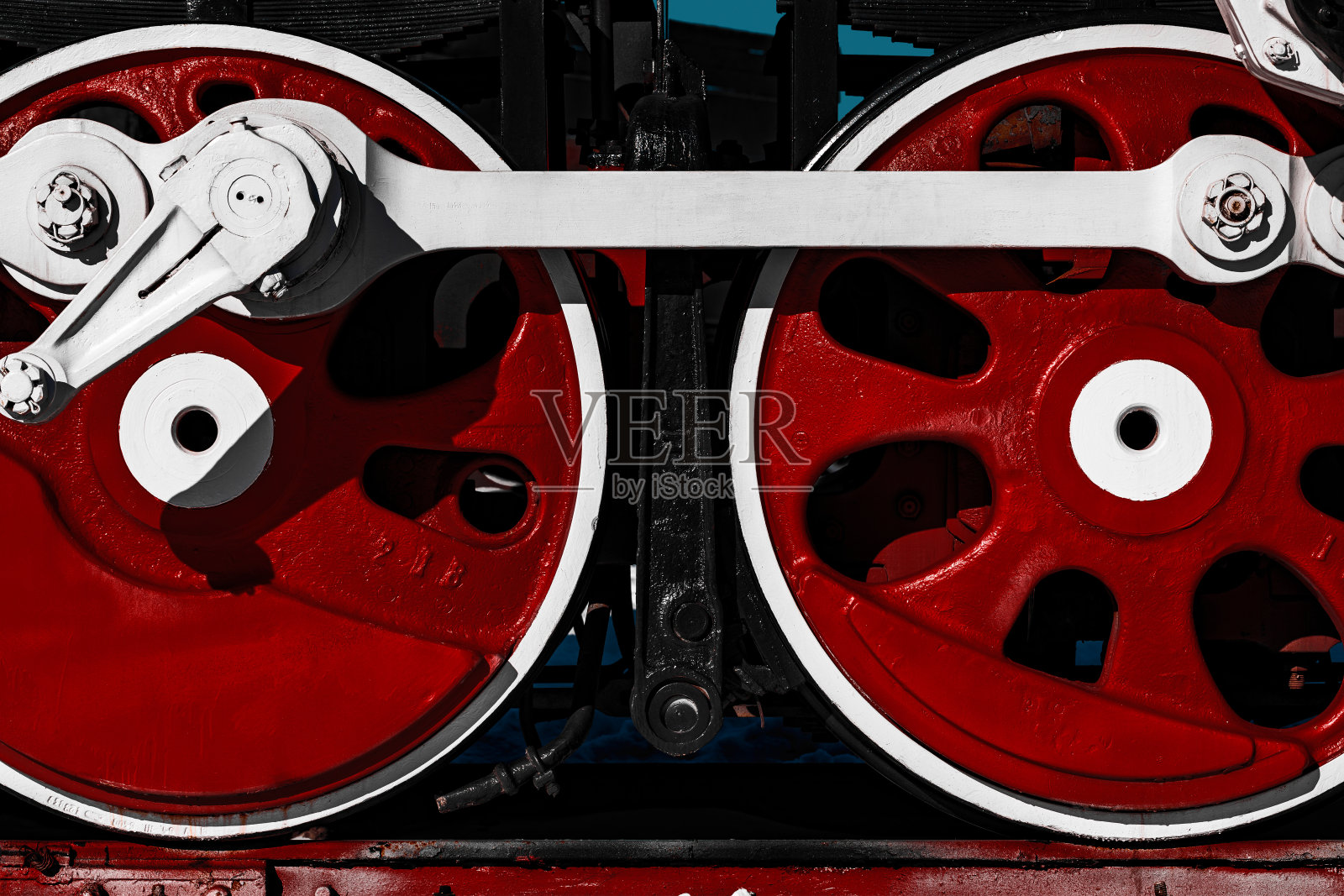 复古机车车轮照片摄影图片