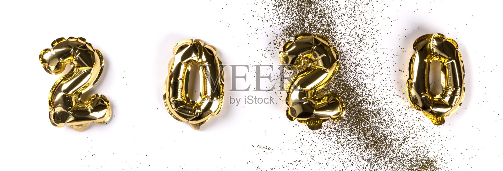 新年平铺作文照片摄影图片