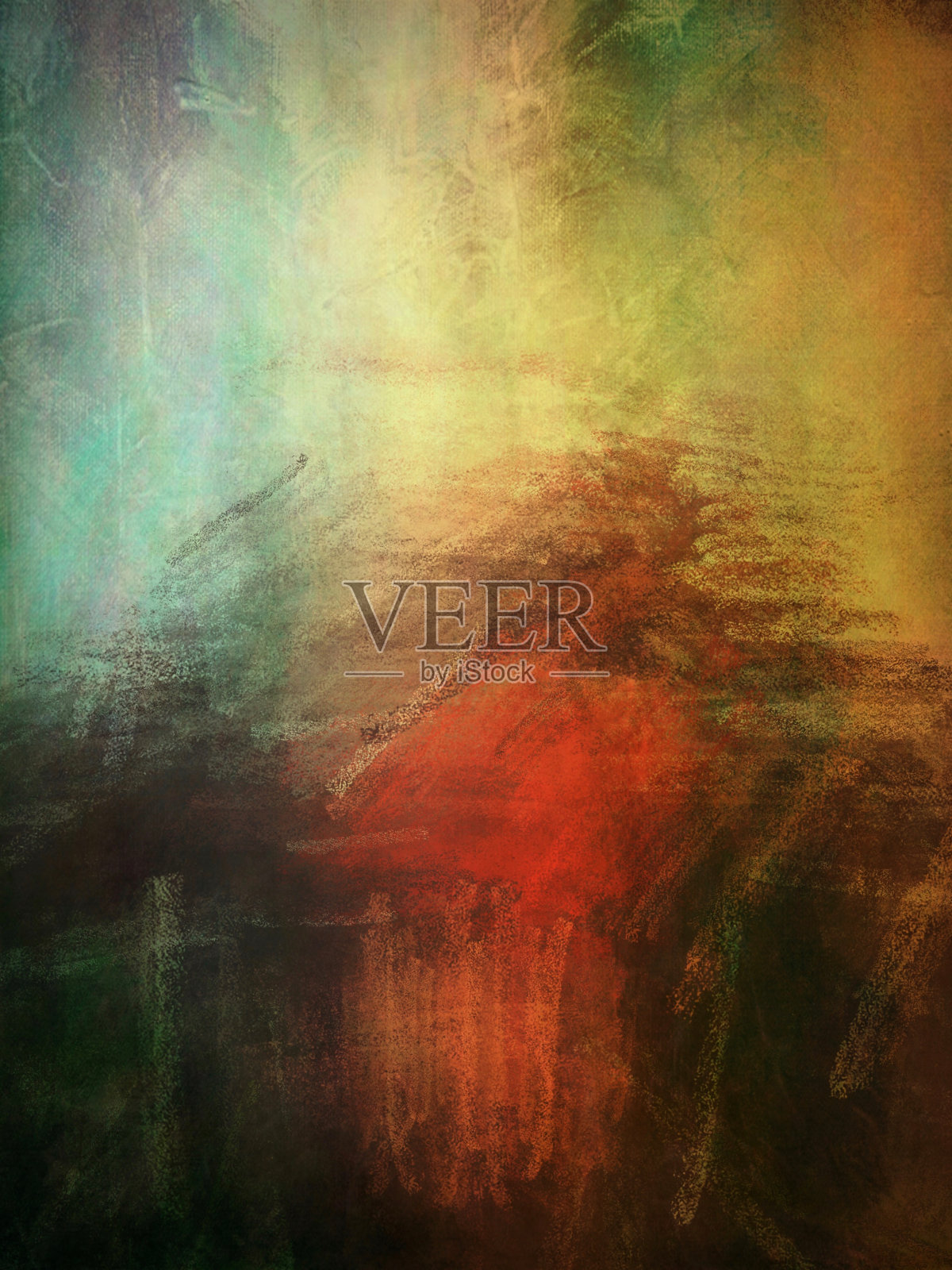 背景彩色粉笔蜡笔抽象照片摄影图片