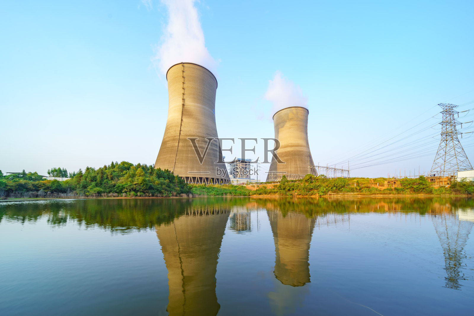 热电站照片摄影图片