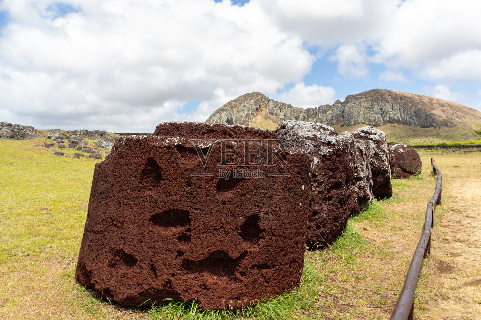 普考阿胡汤加里基复活节岛照片摄影图片