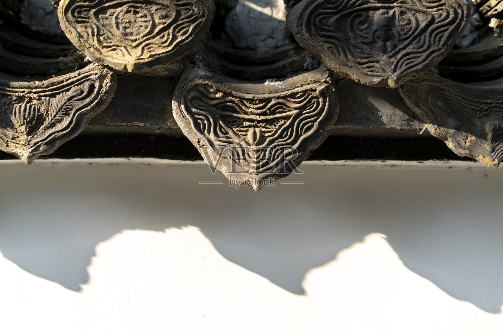 中国旧瓦照片摄影图片