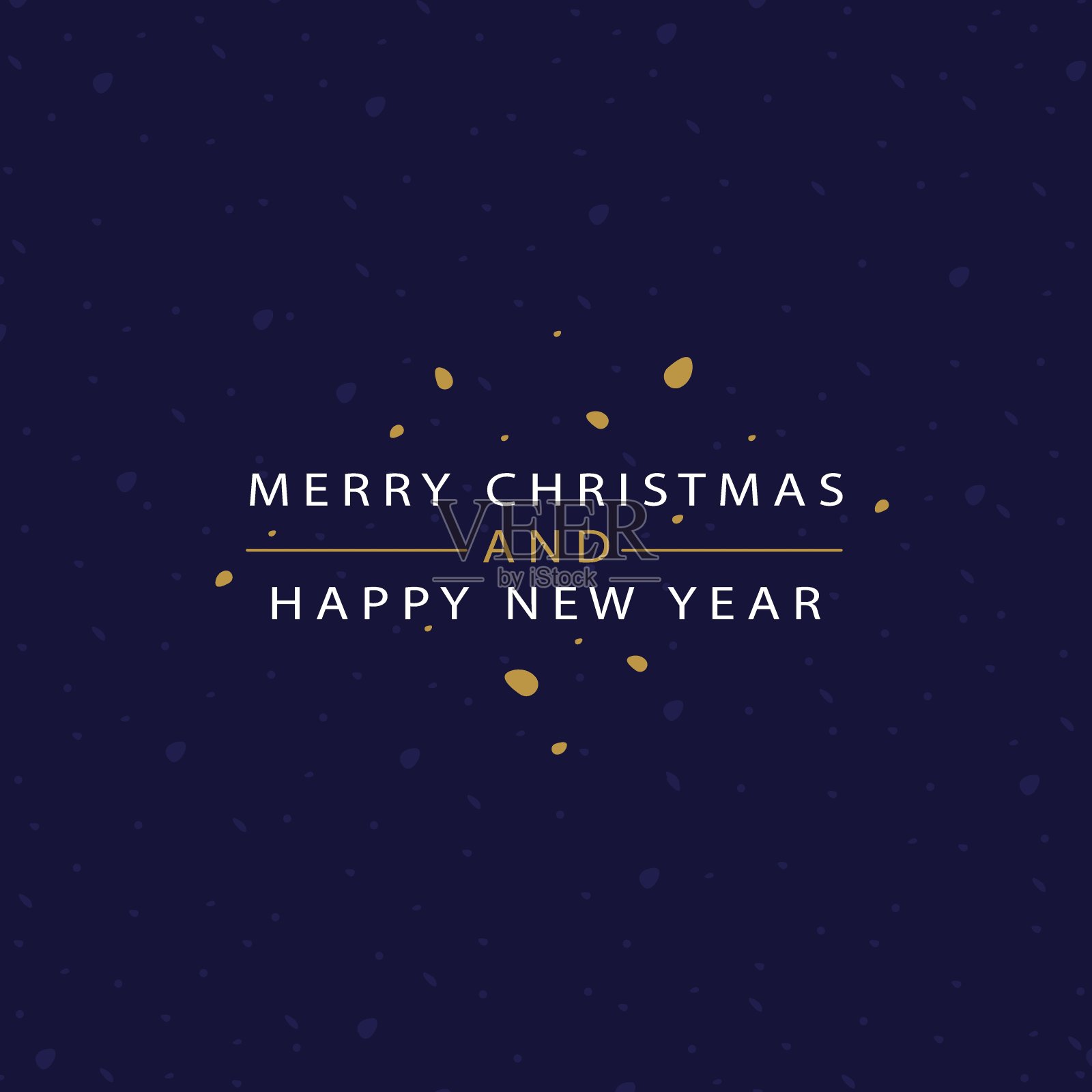 圣诞节的象征插画图片素材