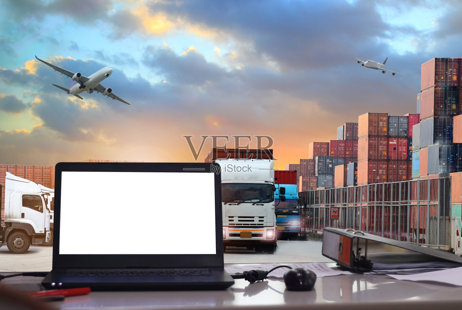 物流国际配送理念照片摄影图片