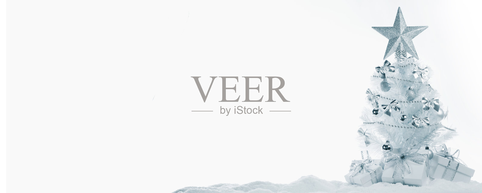 圣诞树和礼物照片摄影图片