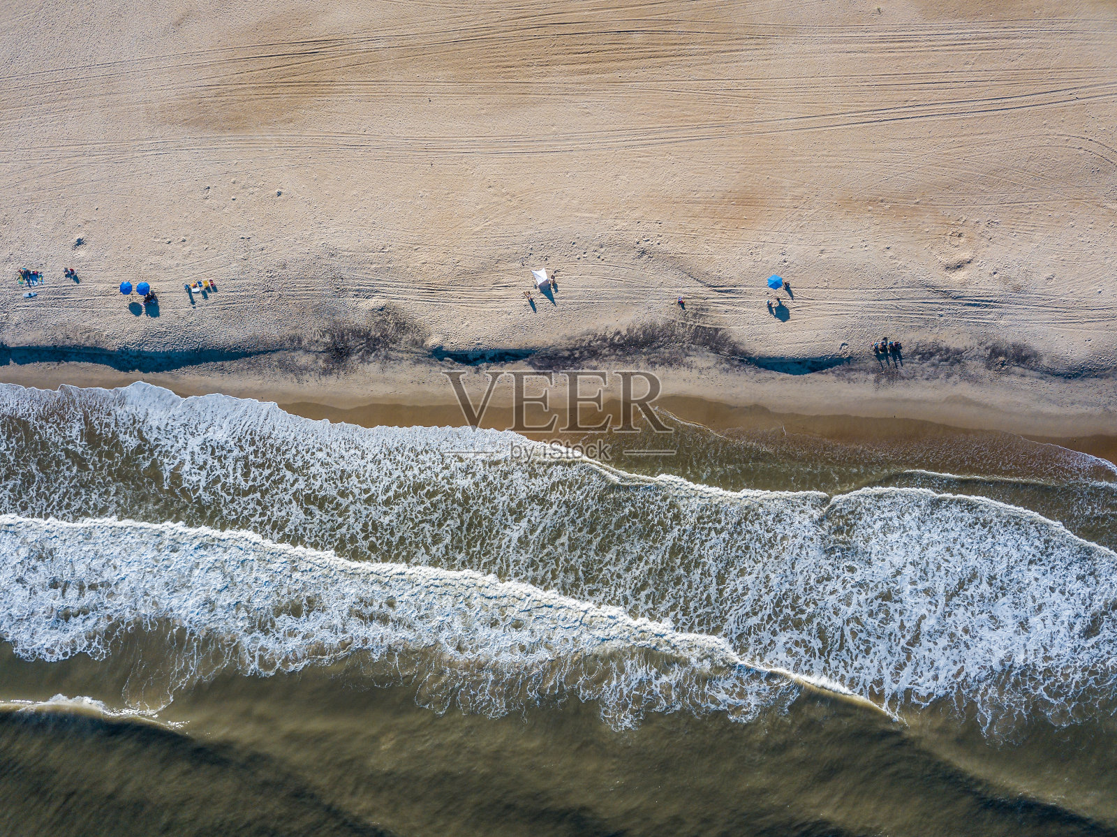 沙滩的航拍照片照片摄影图片