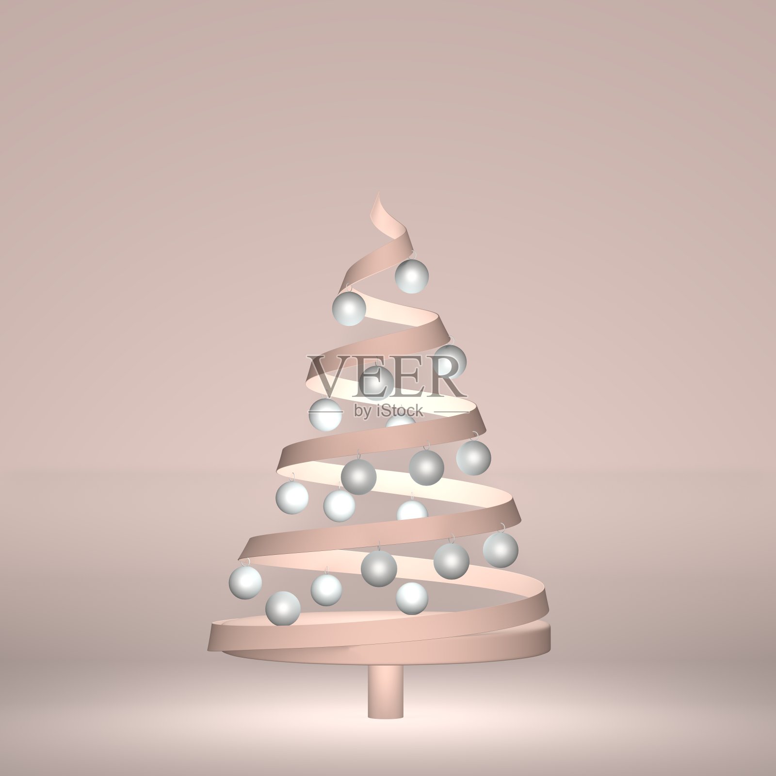 3 d的圣诞树照片摄影图片