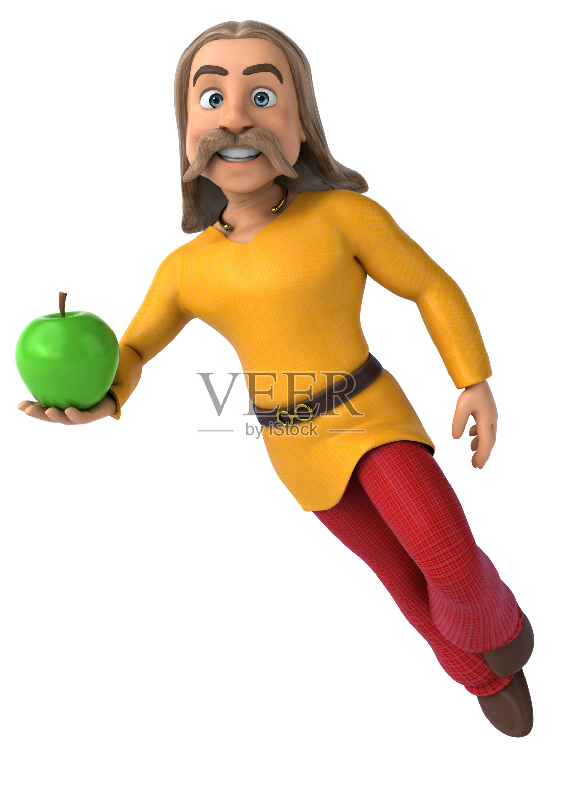 高卢乐趣- 3D插图照片摄影图片