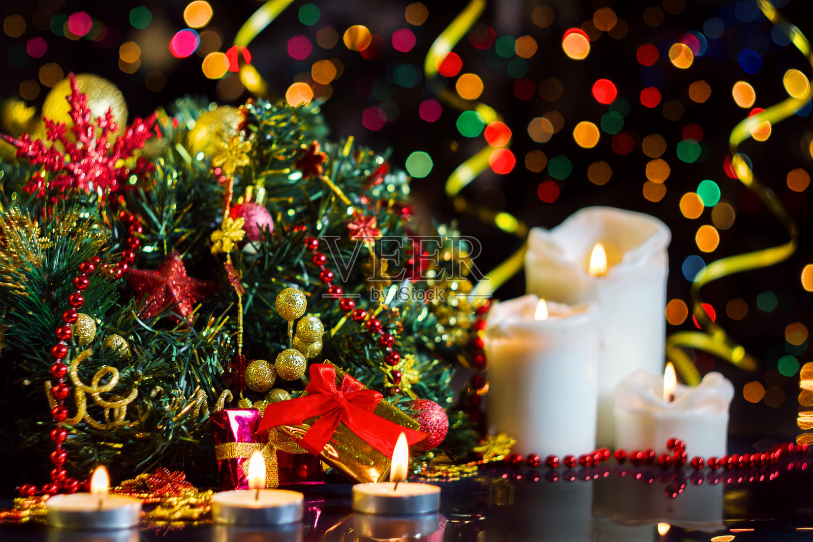 圣诞快乐，新年快乐照片摄影图片