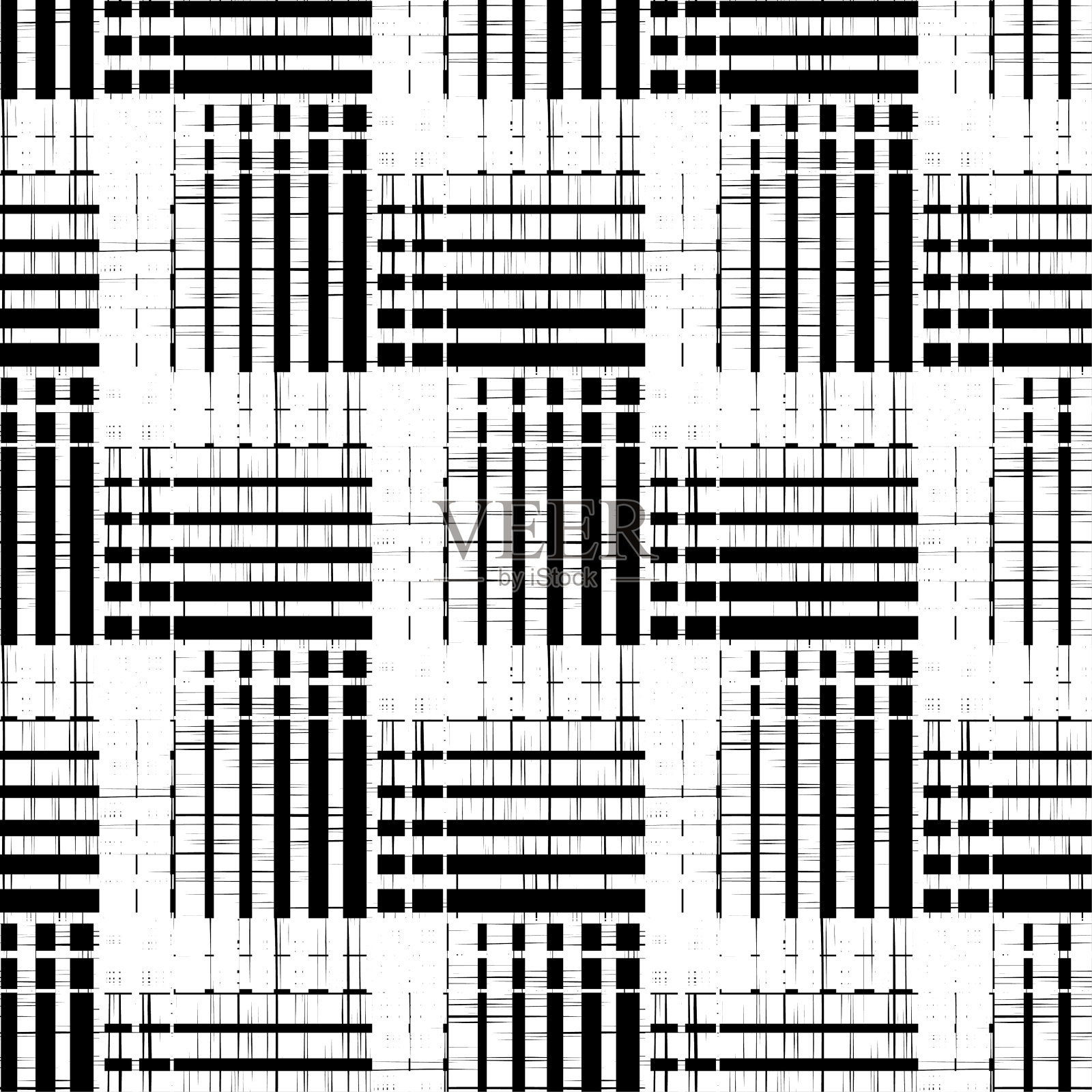 民族波西米亚无缝模式。花边。面料上绣花。插画图片素材