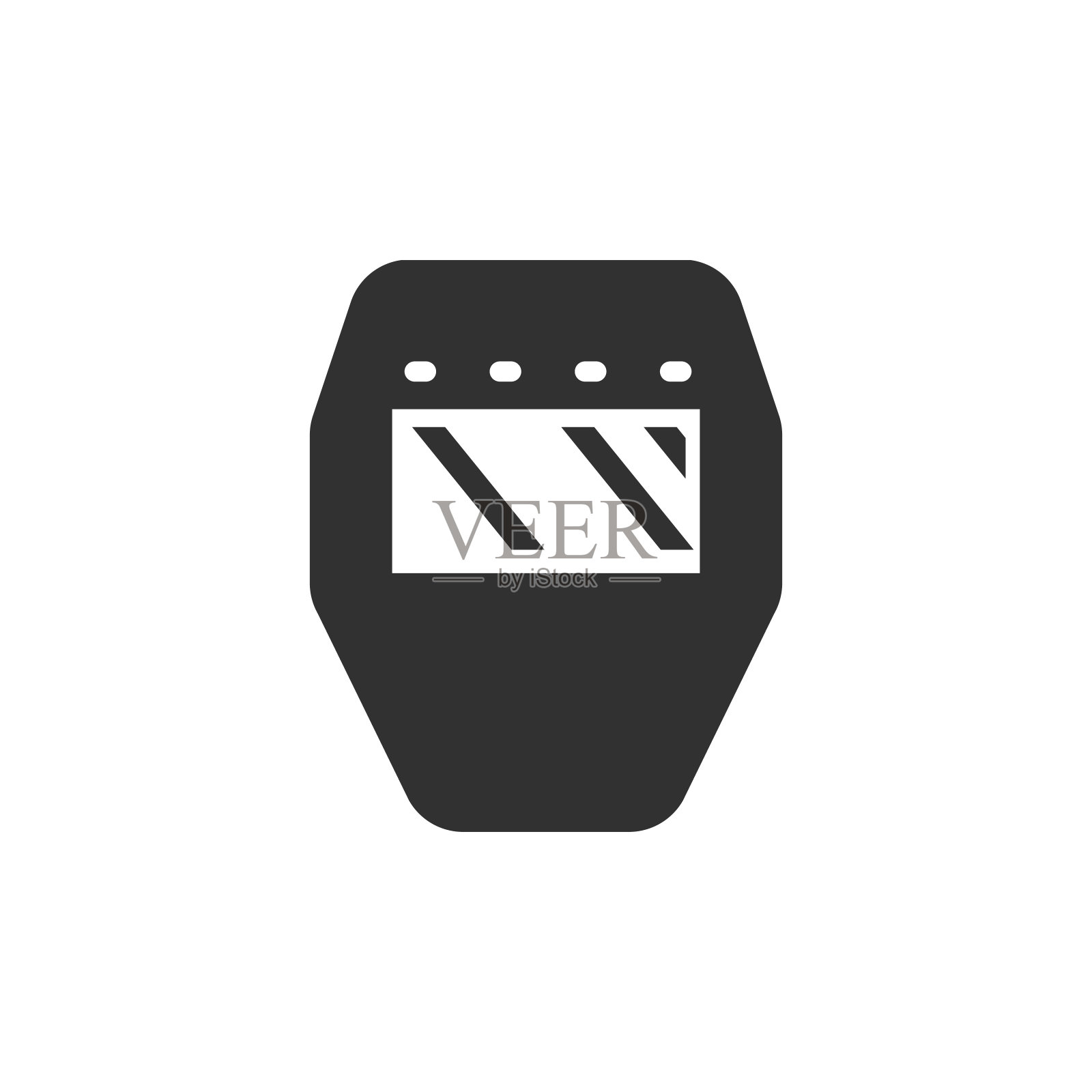 焊接面罩设计元素图片