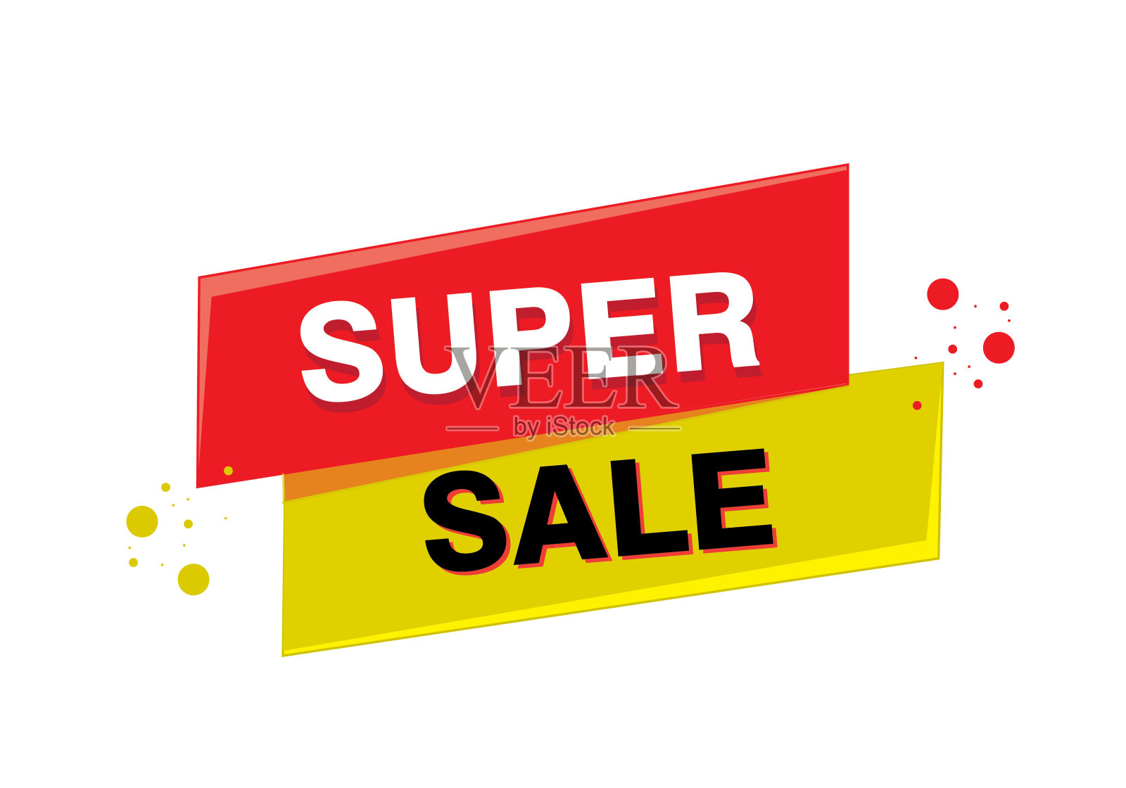 超级销售矢量设计创意-插画设计元素图片