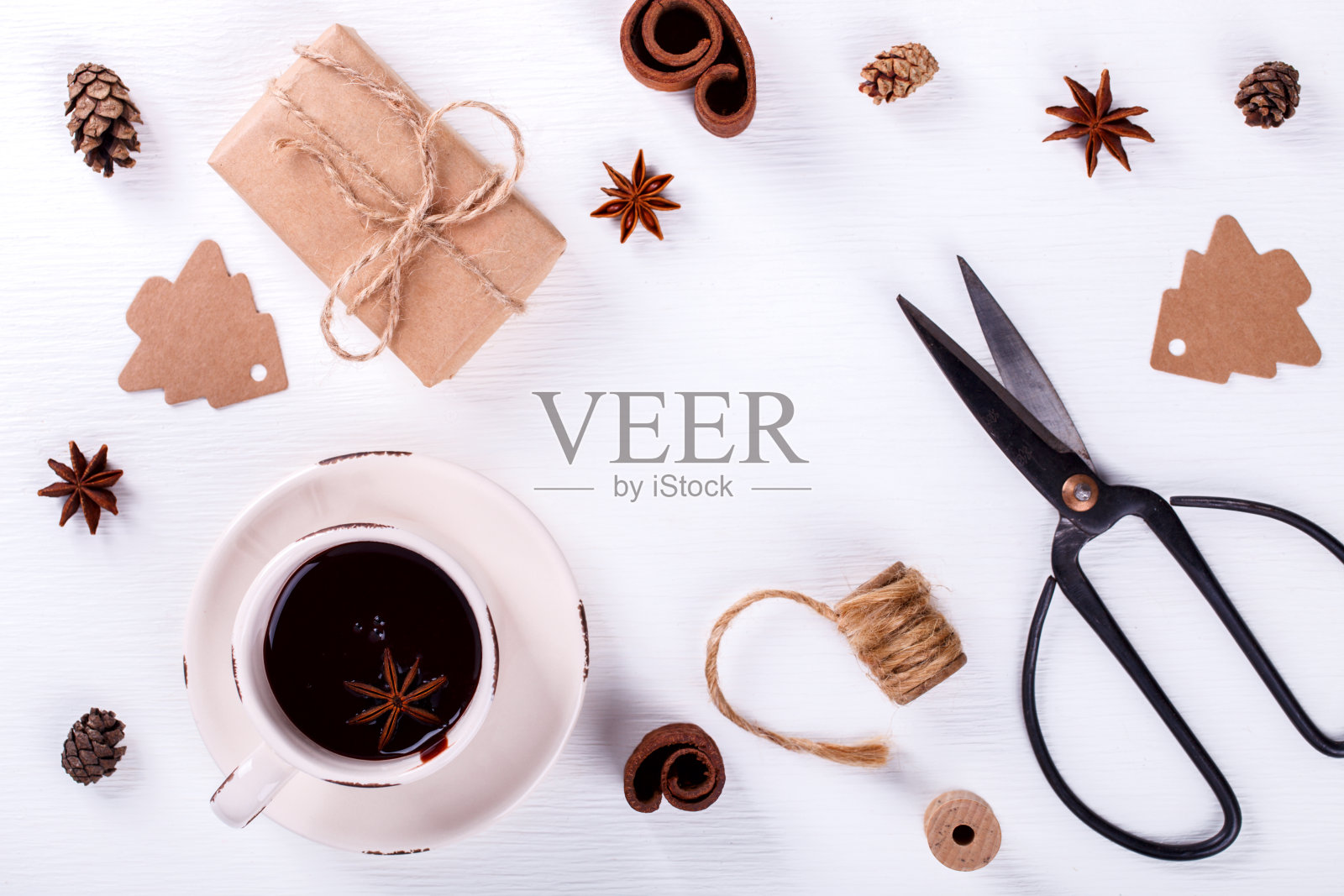 圣诞礼物盒照片摄影图片