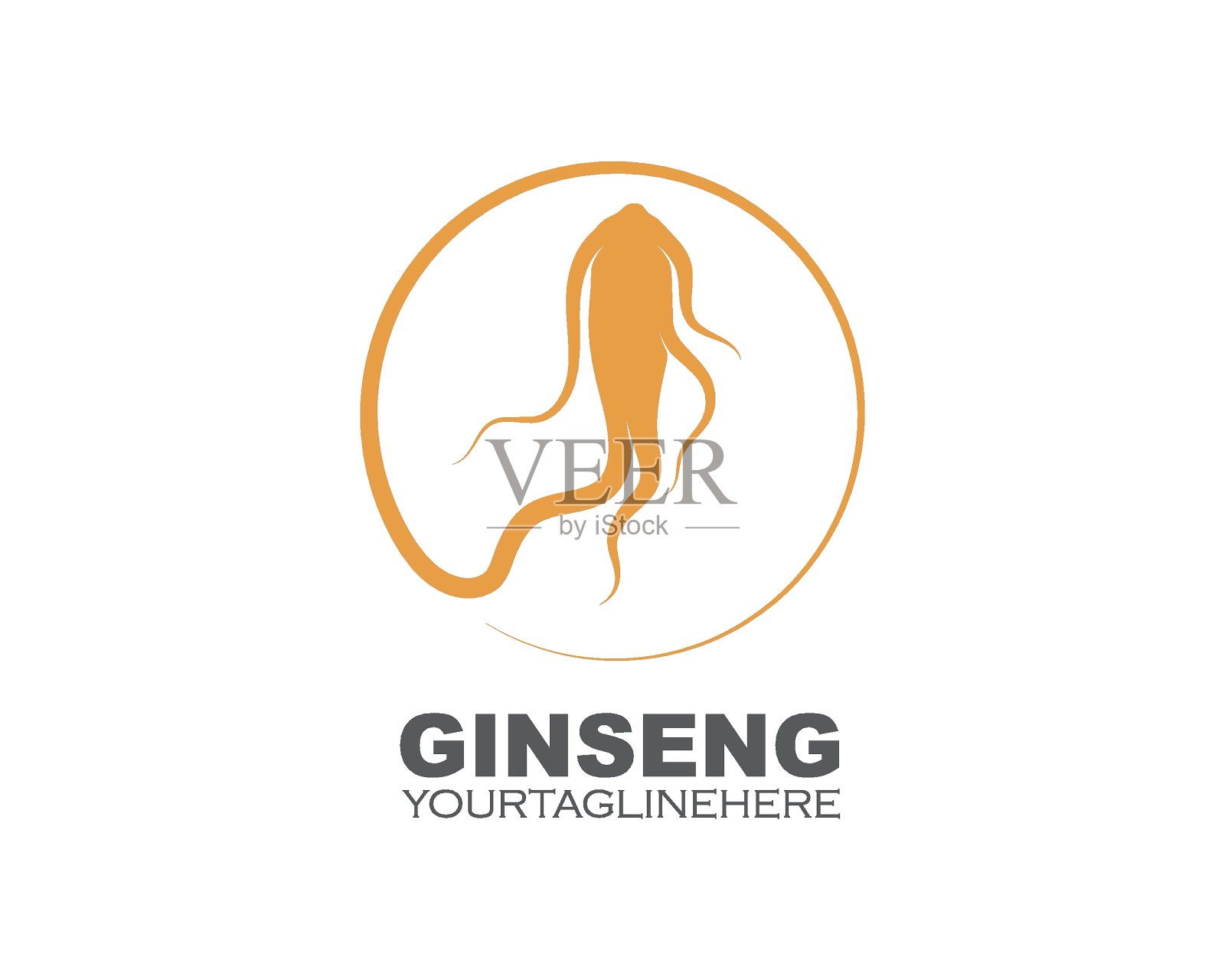 人参插图图标矢量设计插画图片素材