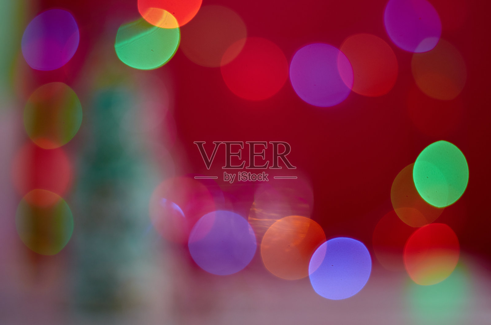 模糊的圣诞节明亮的背景照片摄影图片