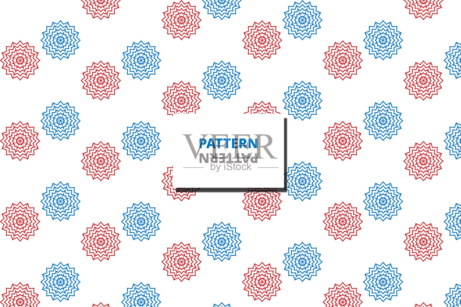 雪花图案矢量背景。Eps10向量。插画图片素材