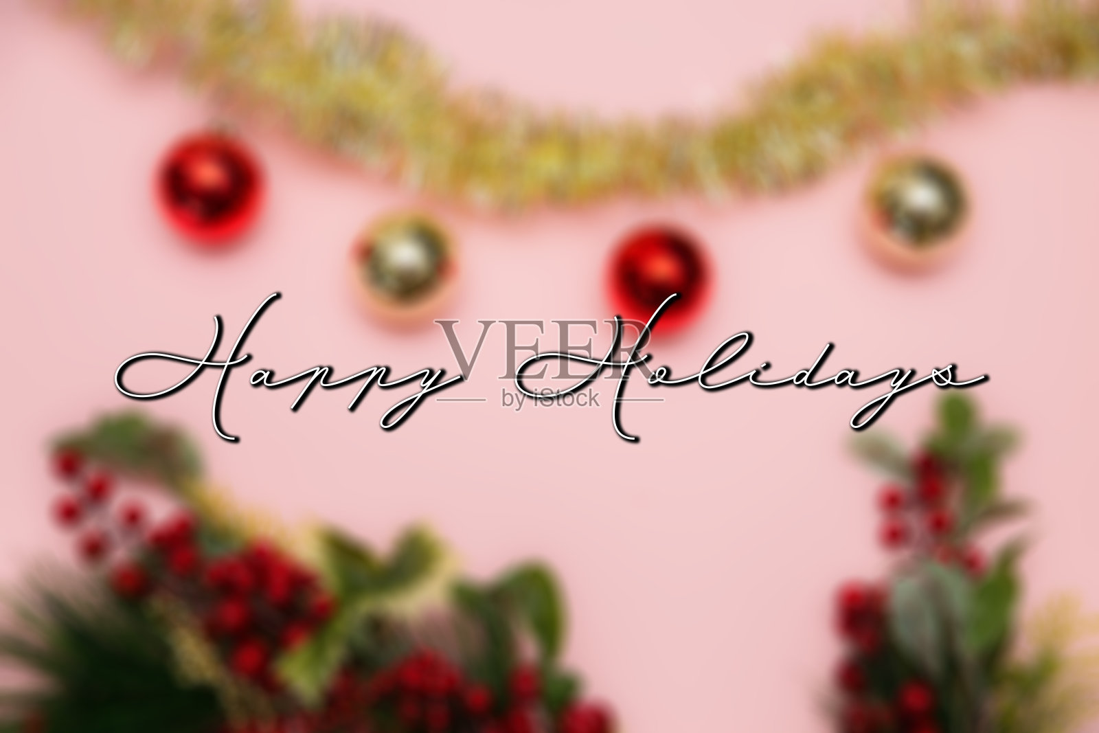 节日快乐圣诞庆祝背景。创意圣诞贺卡季节问候设计照片摄影图片