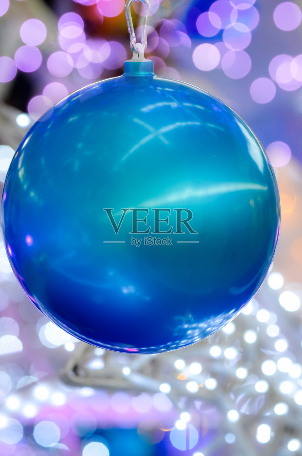 圣诞球特写照片摄影图片