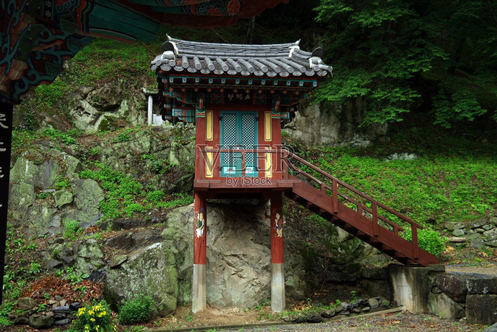 韩国正森寺照片摄影图片