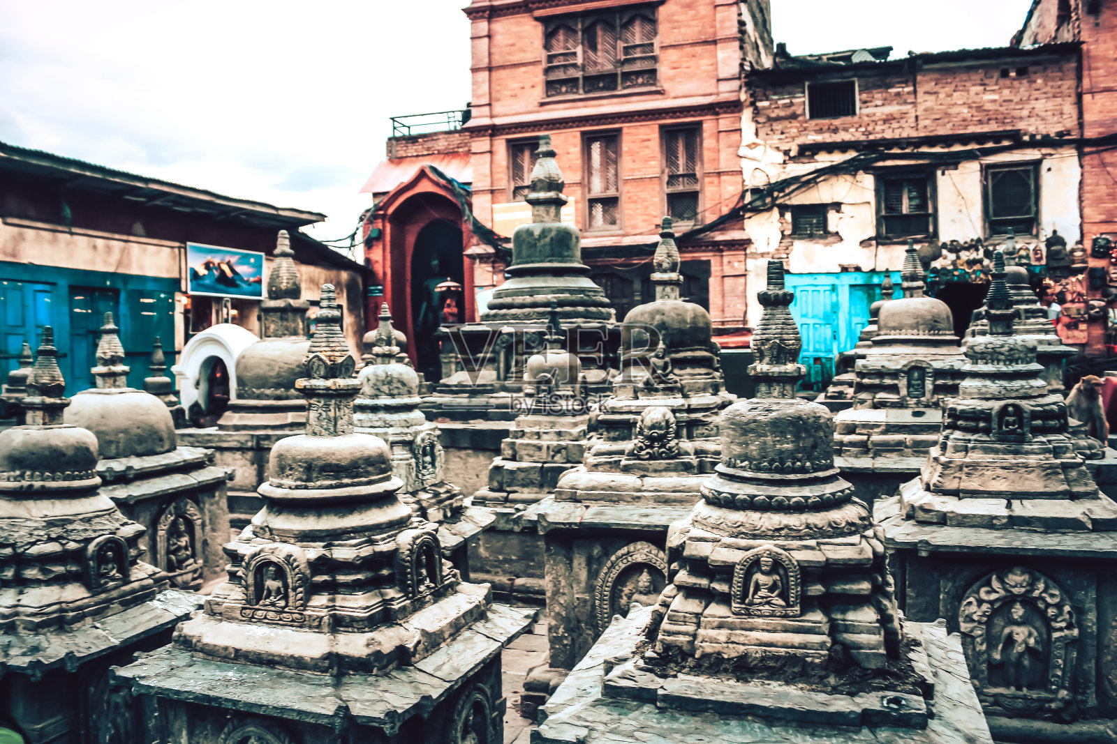 颜色的尼泊尔照片摄影图片