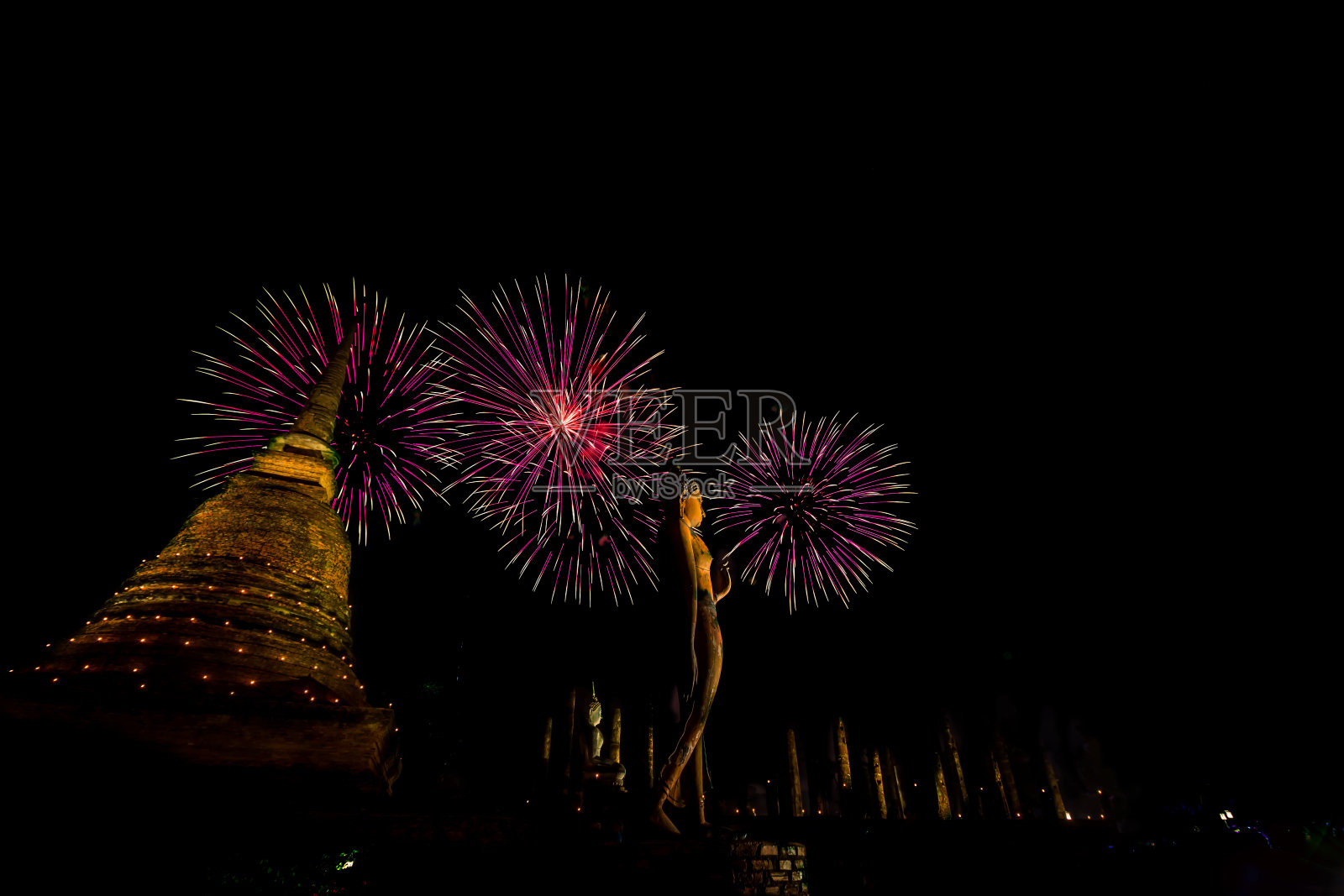 素可泰历史公园照片摄影图片