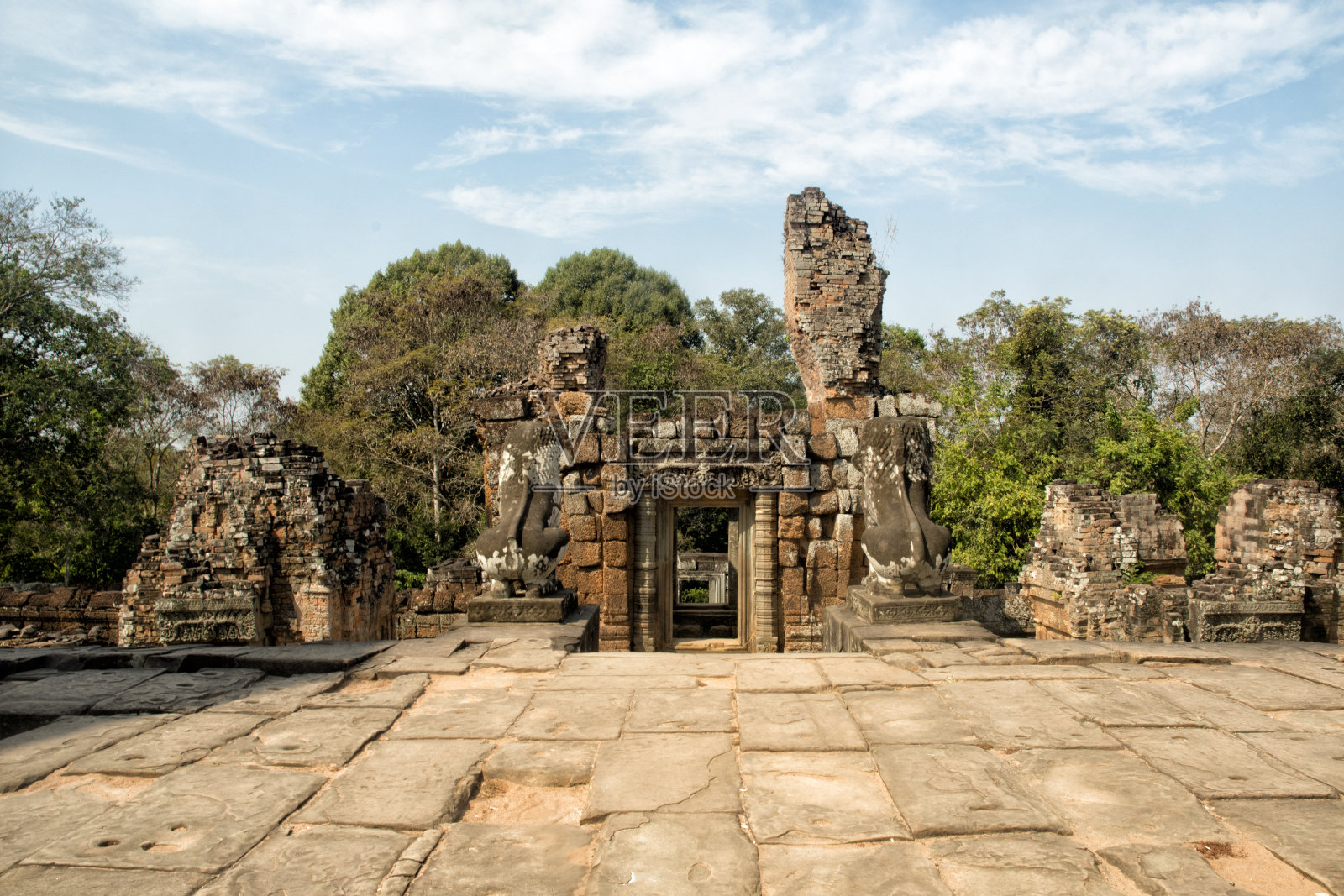 寺庙、柬埔寨。照片摄影图片