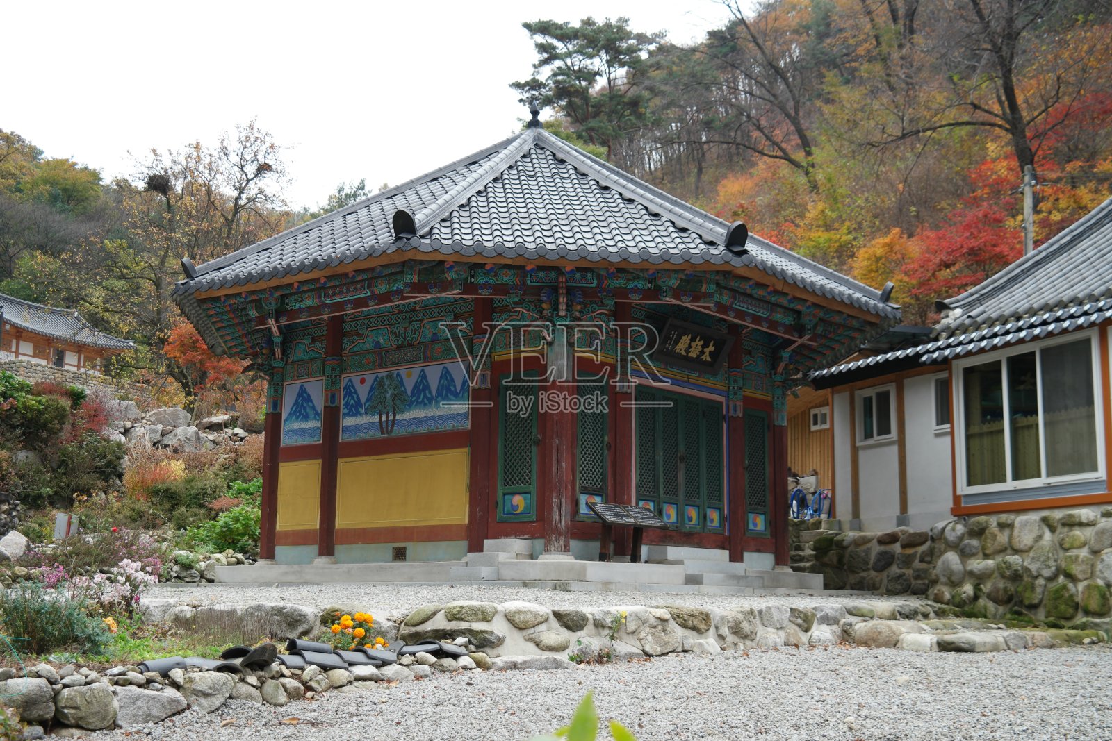 韩国云水寺照片摄影图片