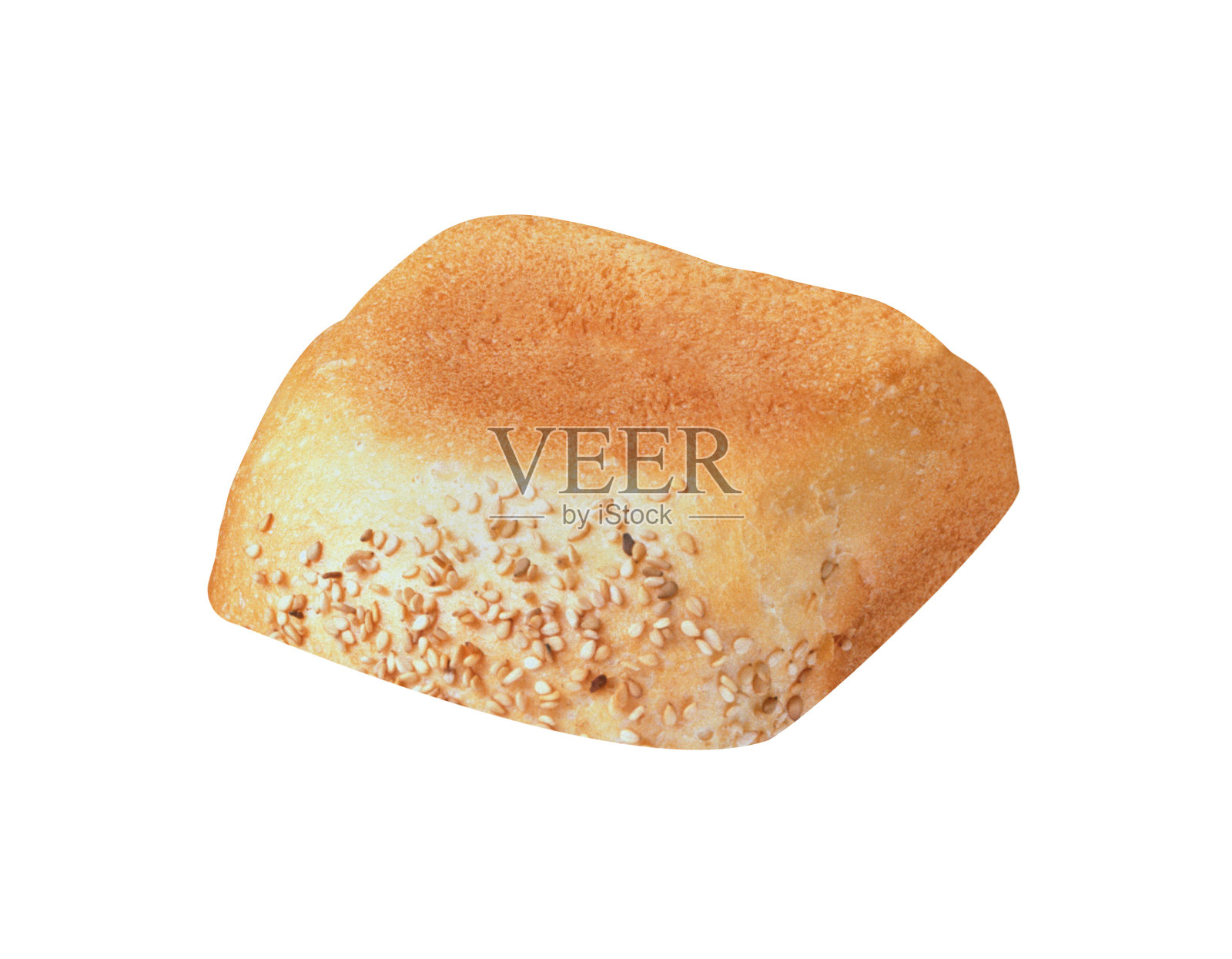 面包片孤立在白色的表面照片摄影图片