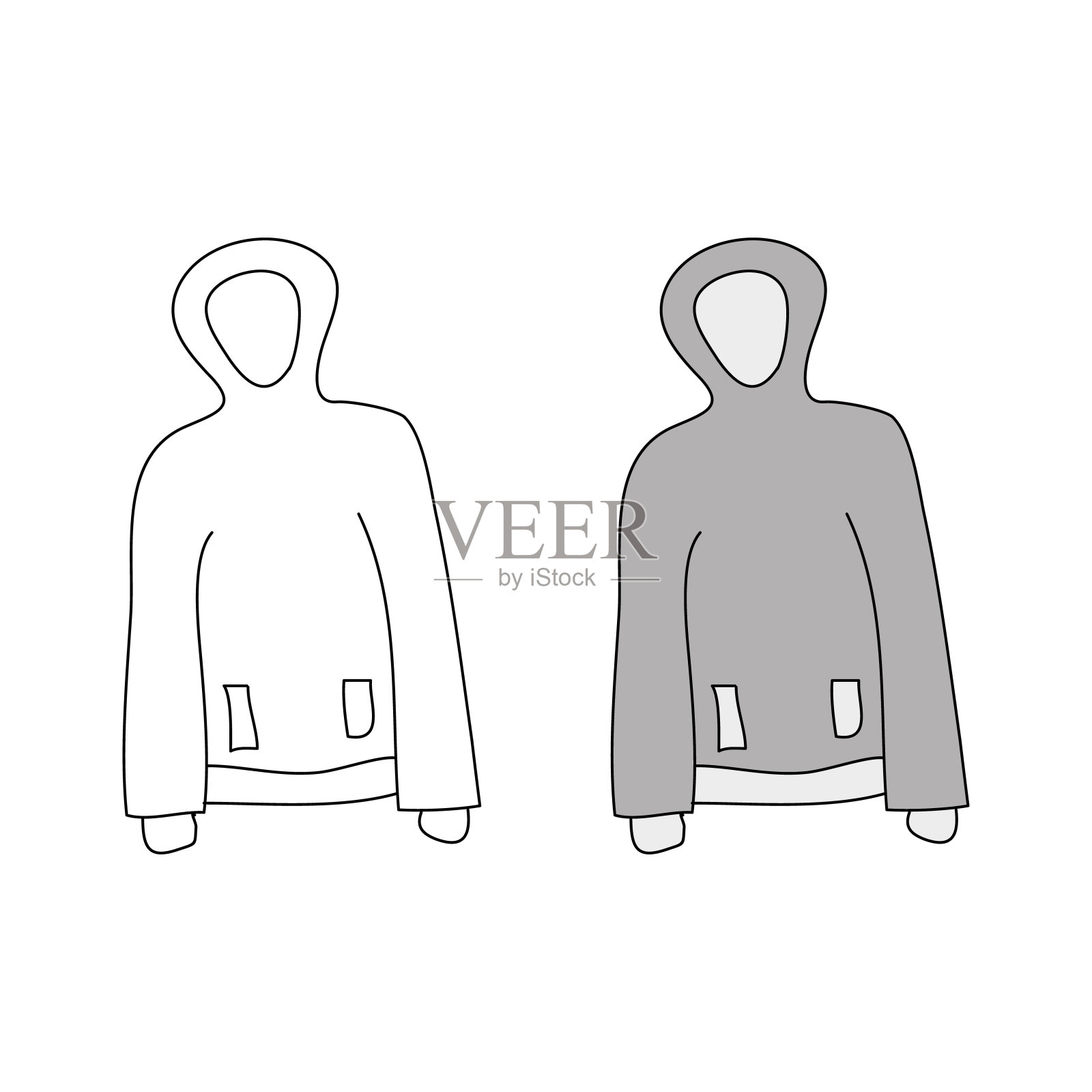 套头衫插画图片素材