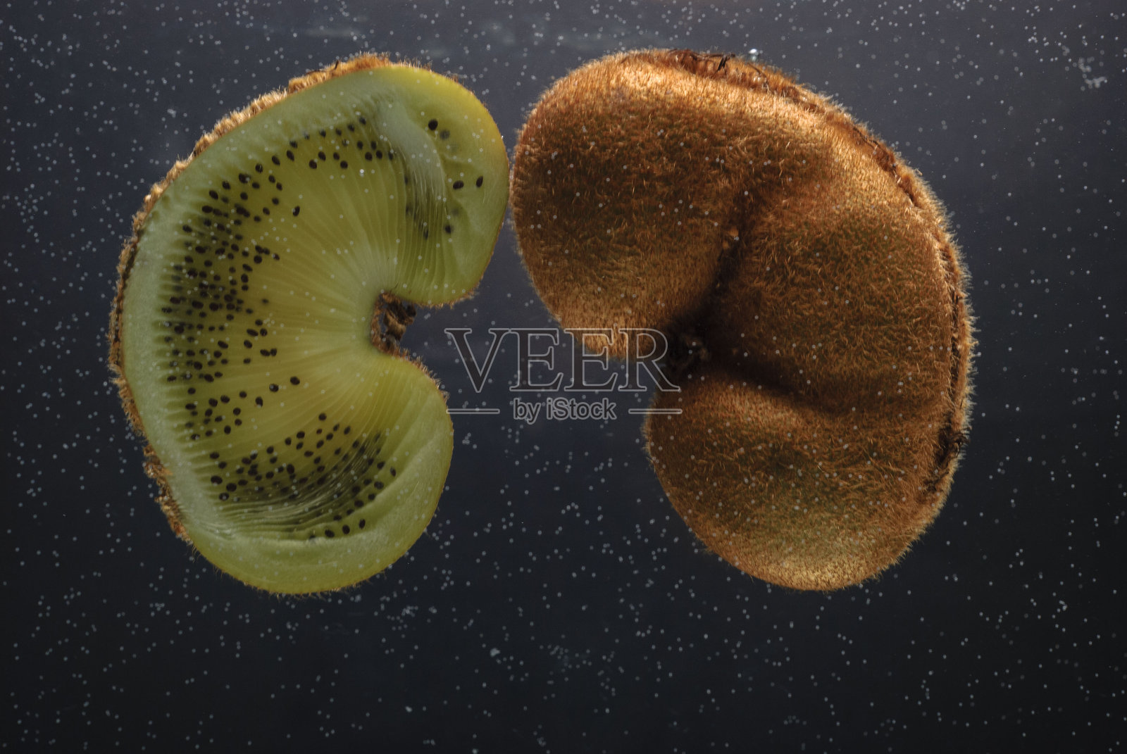 猕猴桃，类似于肾脏。肾脏的健康概念。宣传照片照片摄影图片