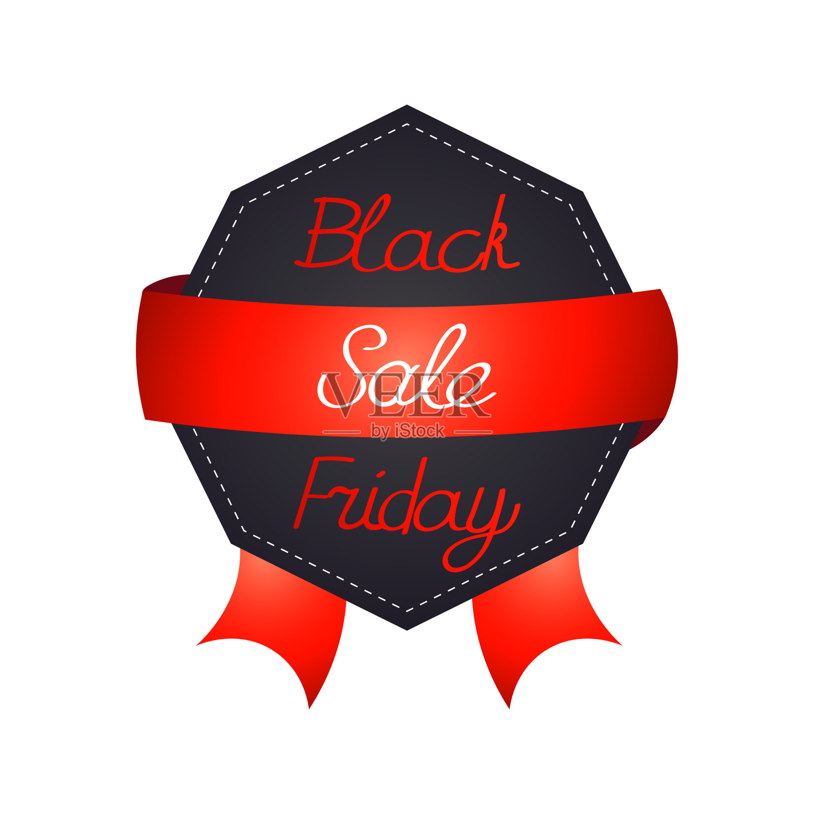 黑色星期五贴纸或折扣横幅假日购物概念大减价标签广告活动徽章设计元素图片