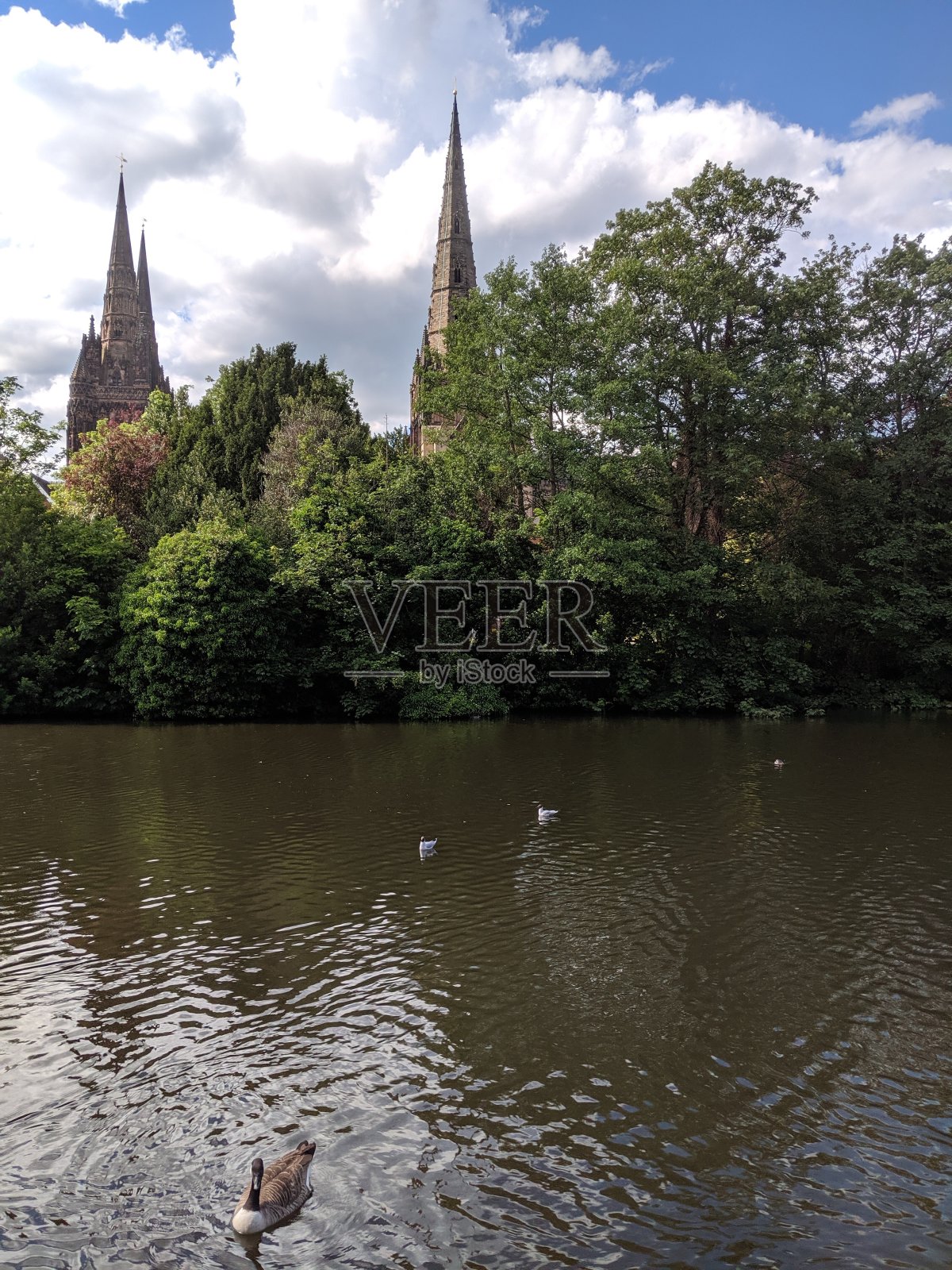 利奇菲尔德教堂照片摄影图片