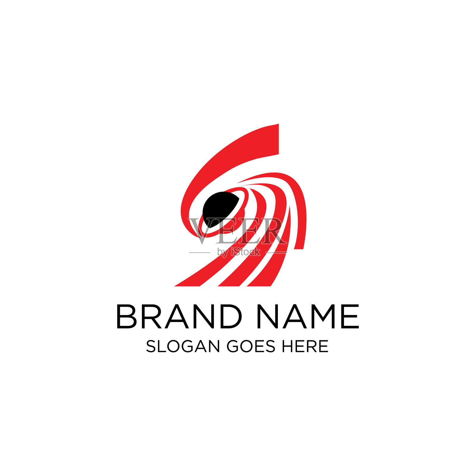 创意和现代行星标志设计模板向量eps插画图片素材