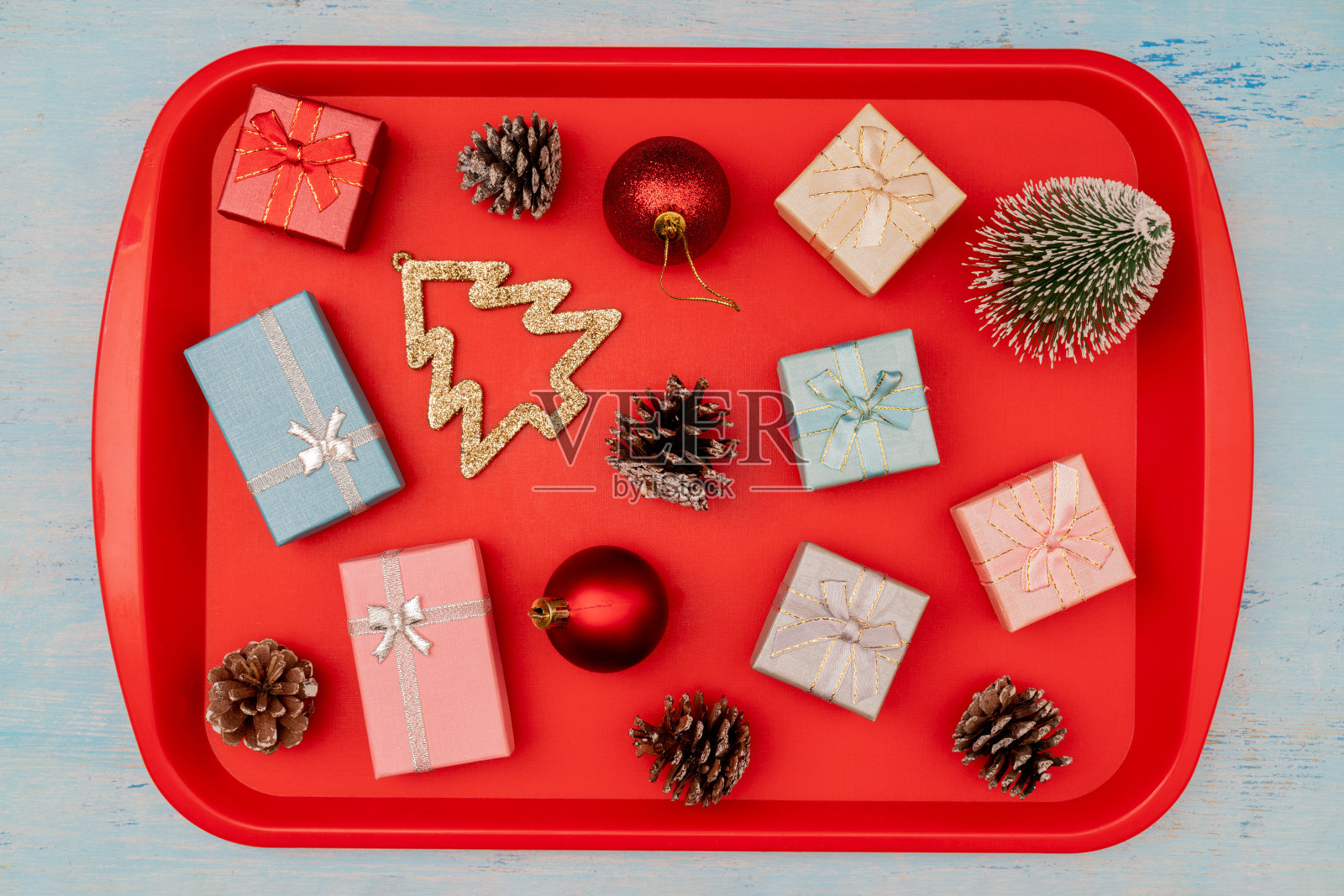 圣诞组成。照片摄影图片