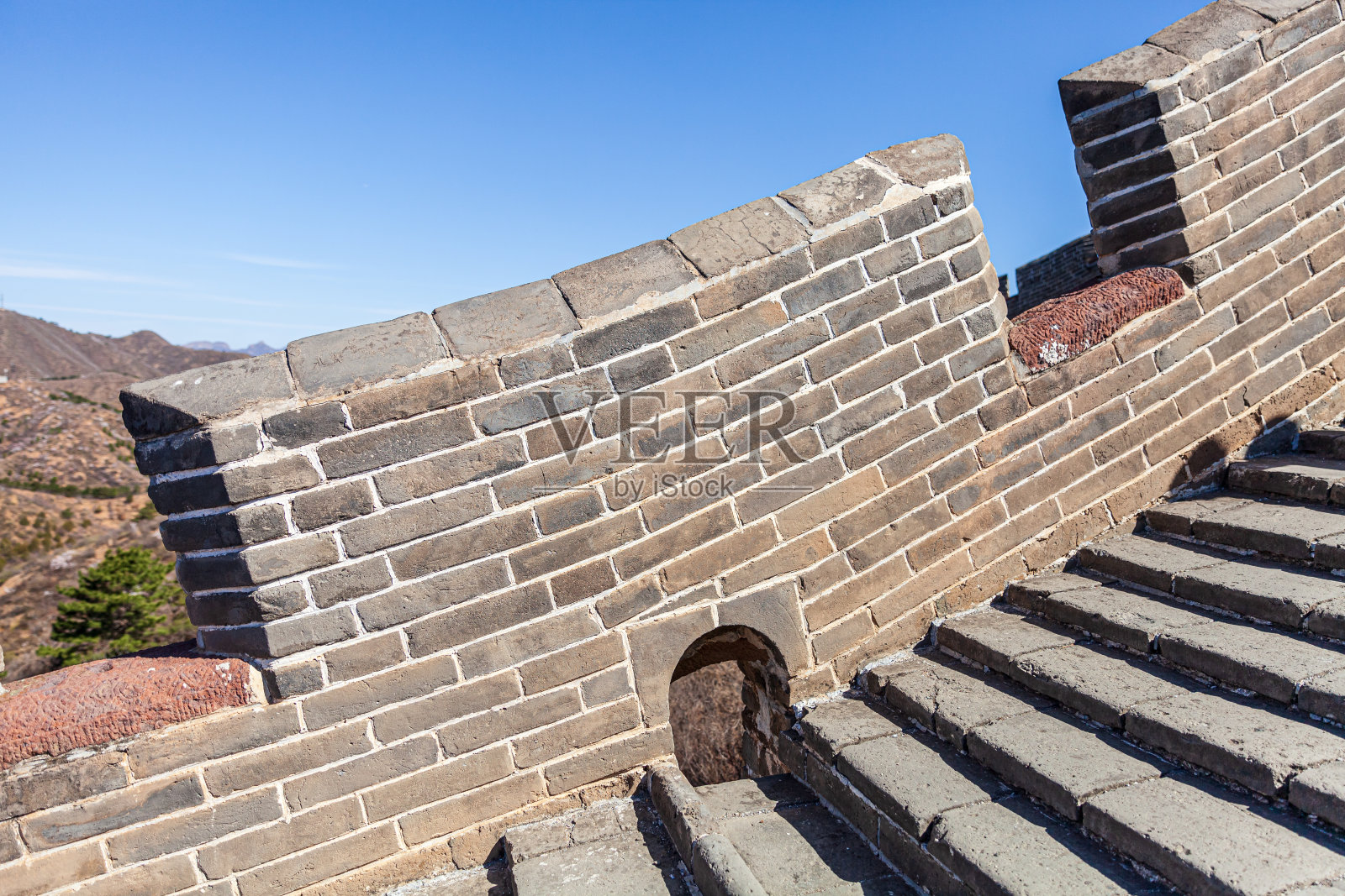 中国的金山岭长城照片摄影图片