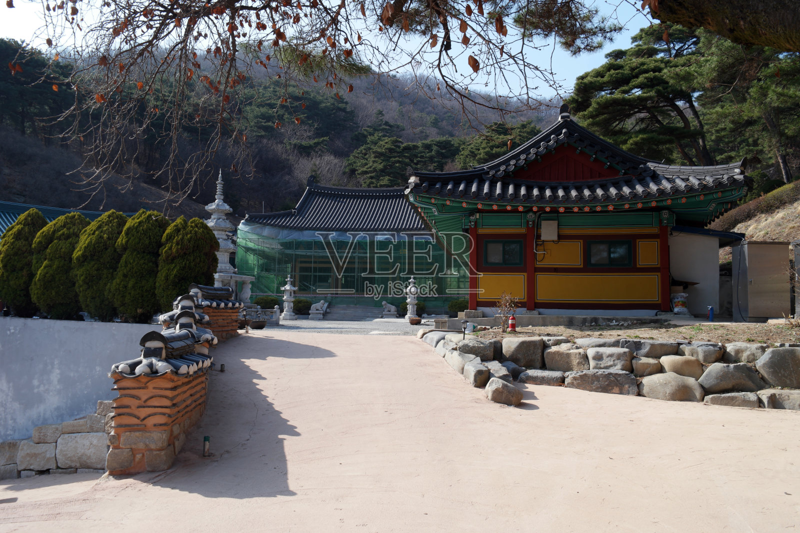 韩国三正寺照片摄影图片