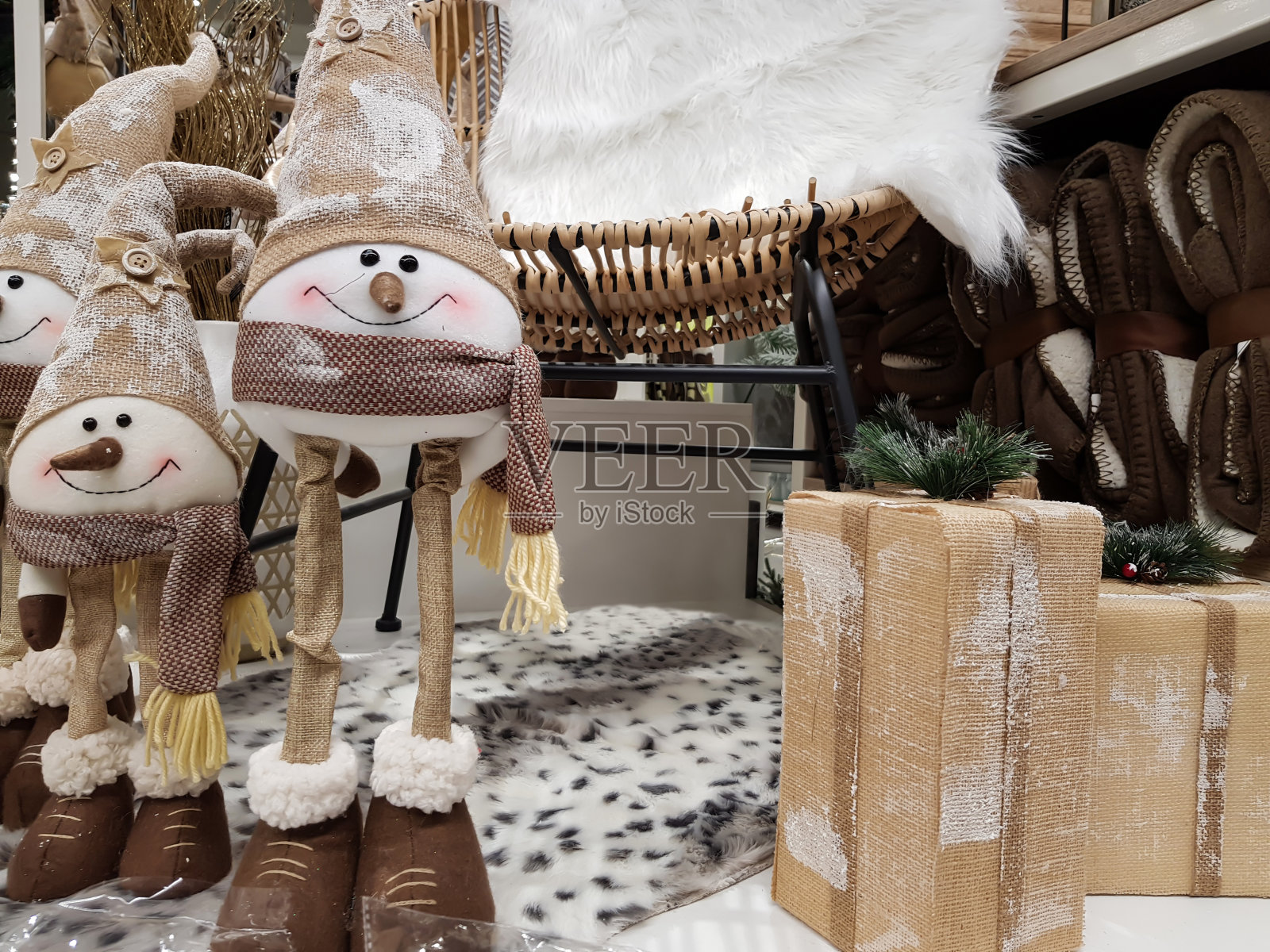 圣诞家居装饰照片摄影图片