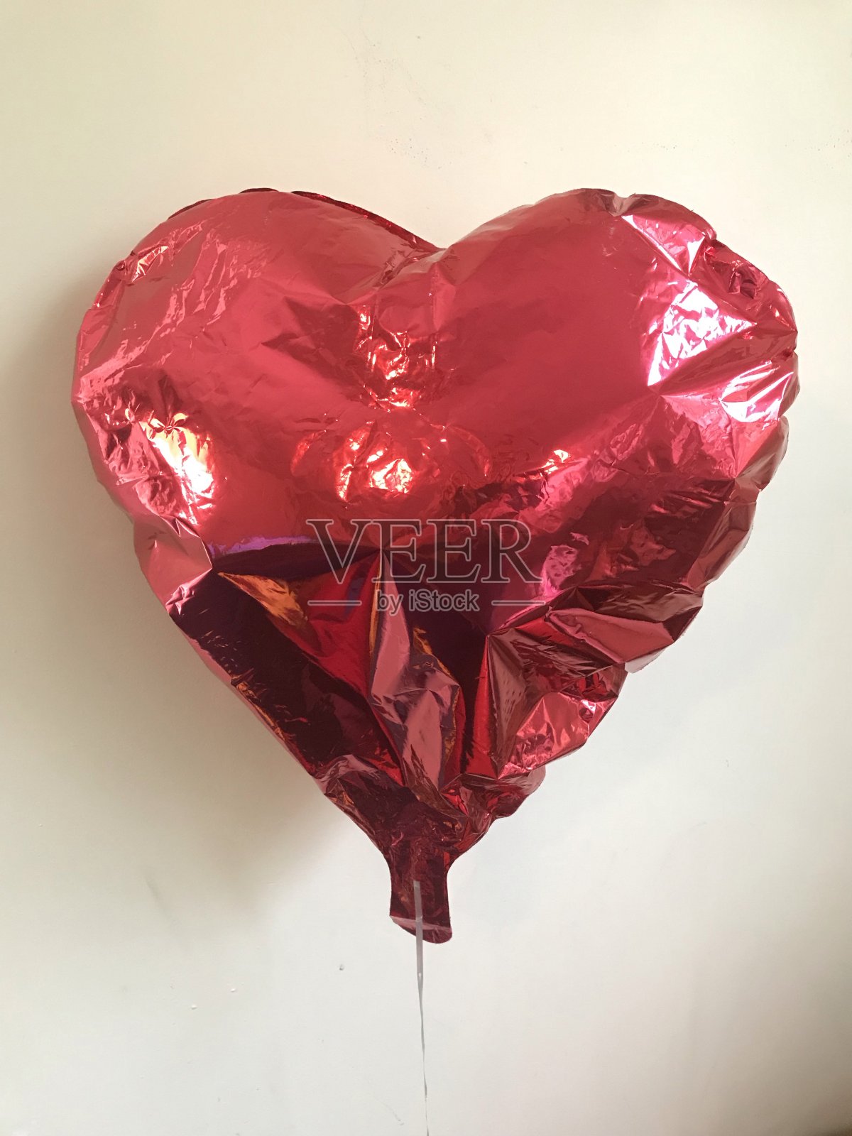 红心型气球照片摄影图片