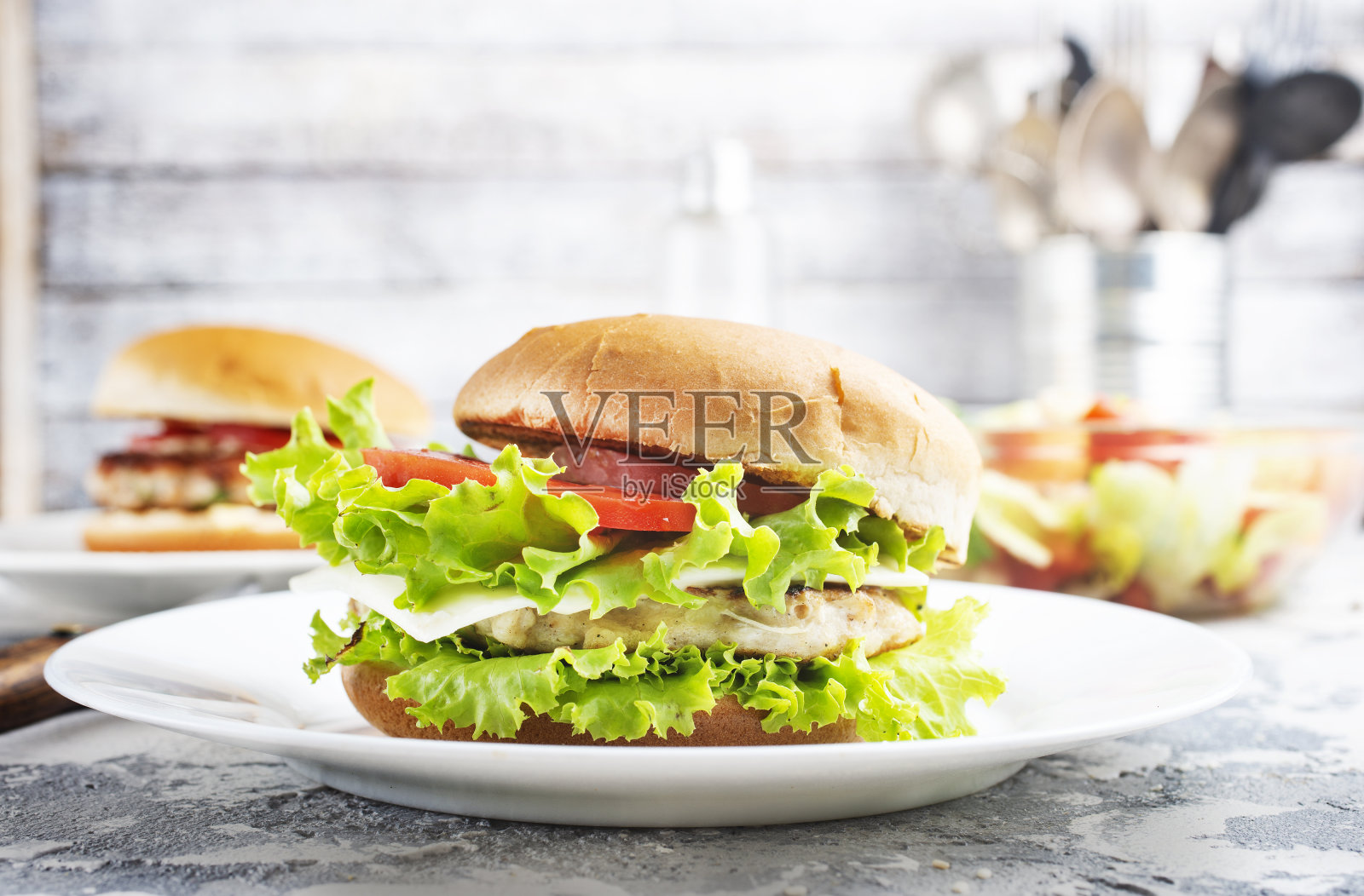 汉堡照片摄影图片