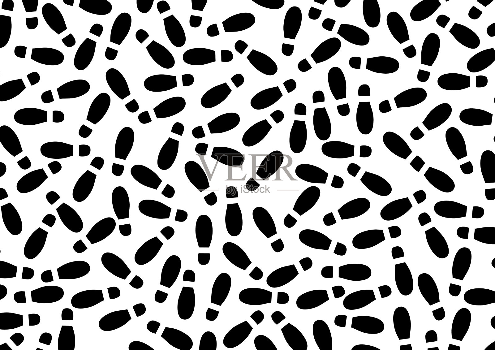 脚步图像背景材料插画图片素材