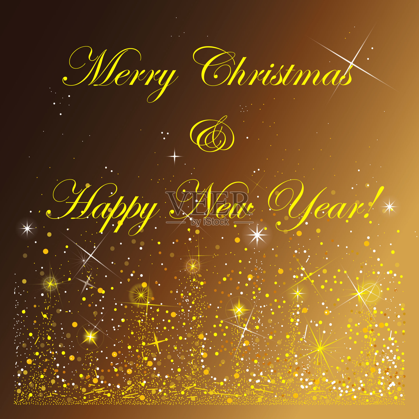 圣诞卡和新年贺卡设计模板素材