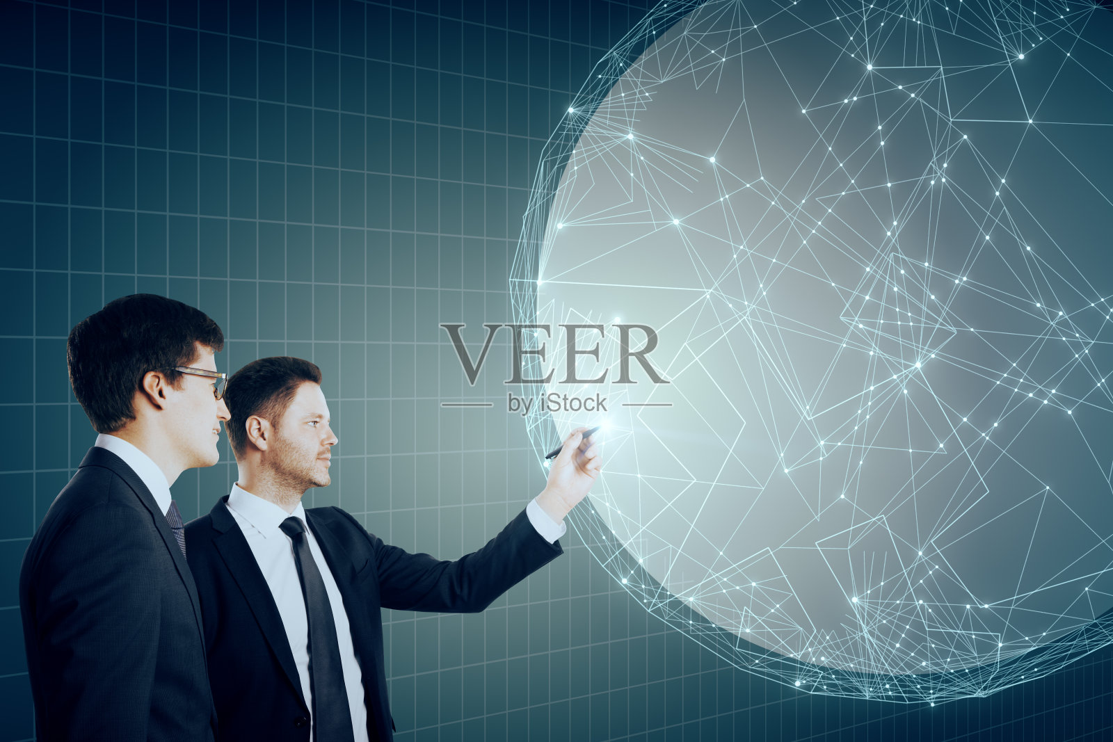 团队合作与媒体理念照片摄影图片