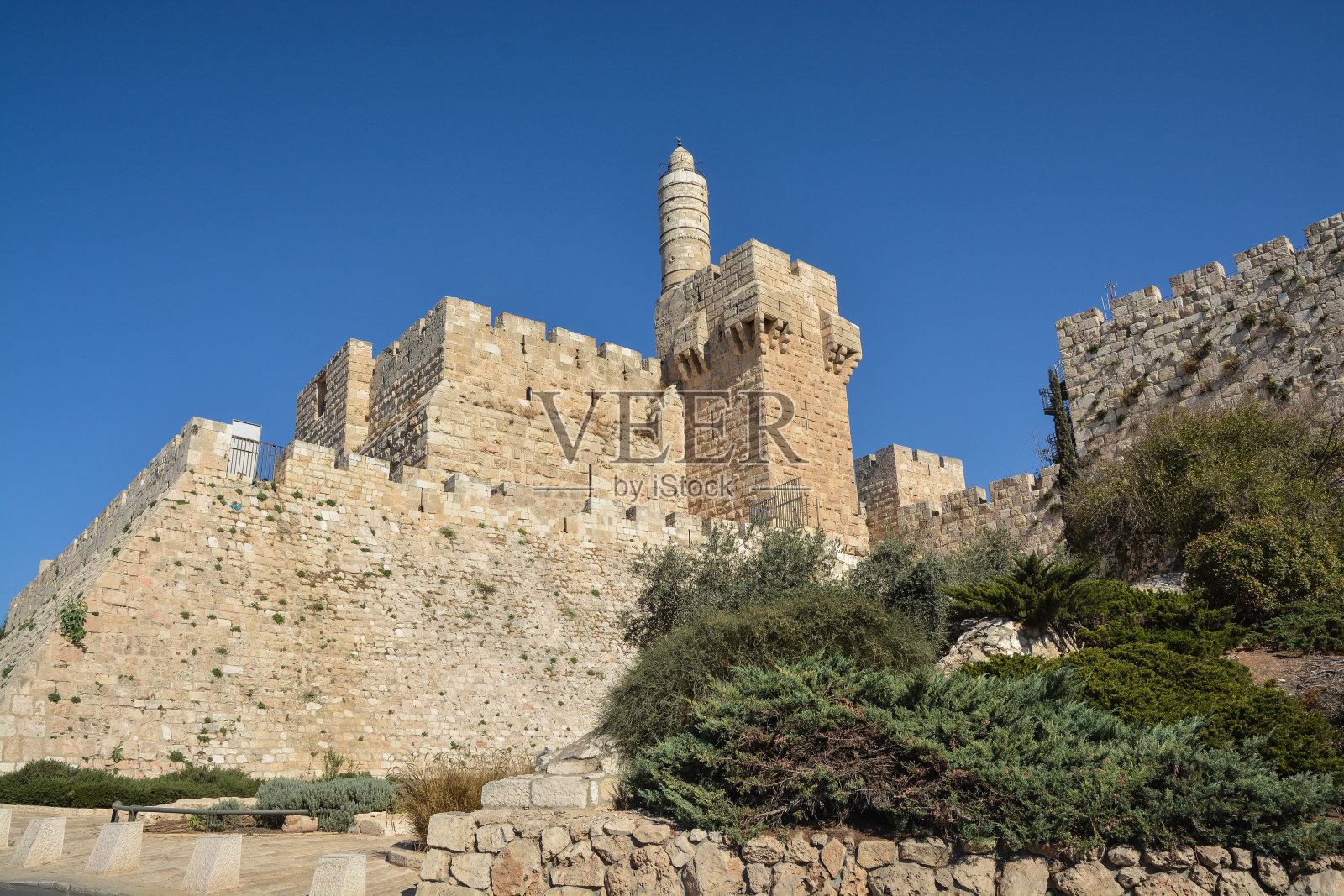 耶路撒冷旧城大卫塔照片摄影图片