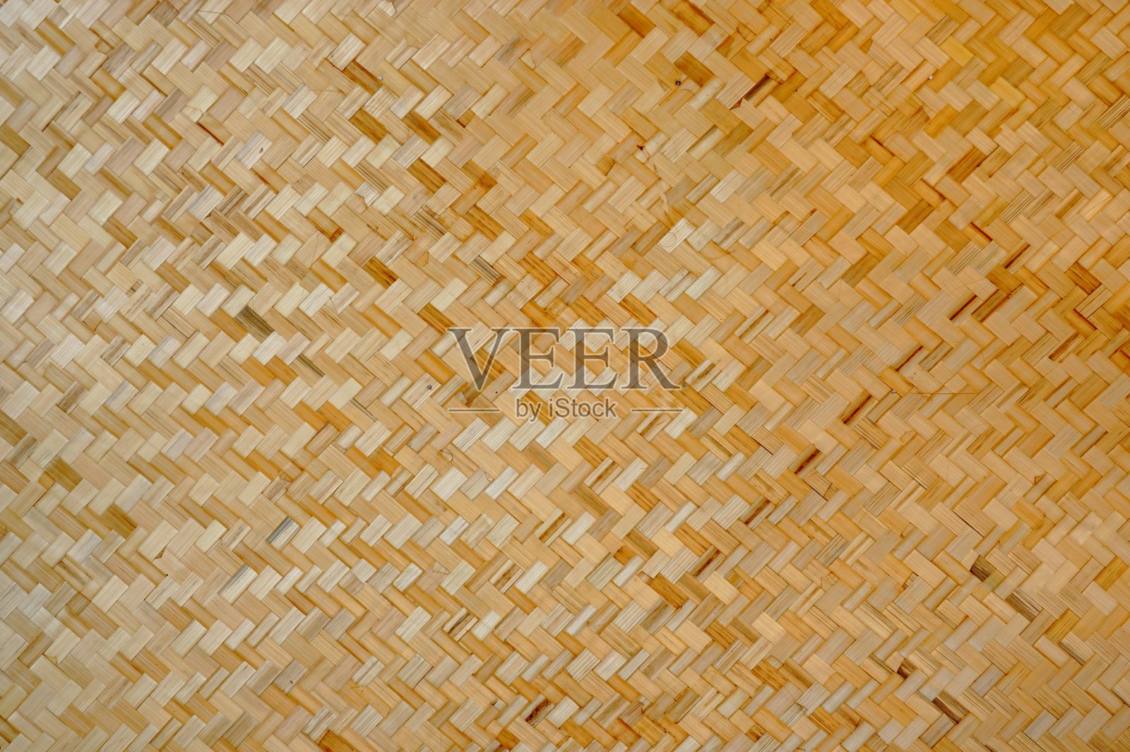 竹织纹理背景。照片摄影图片