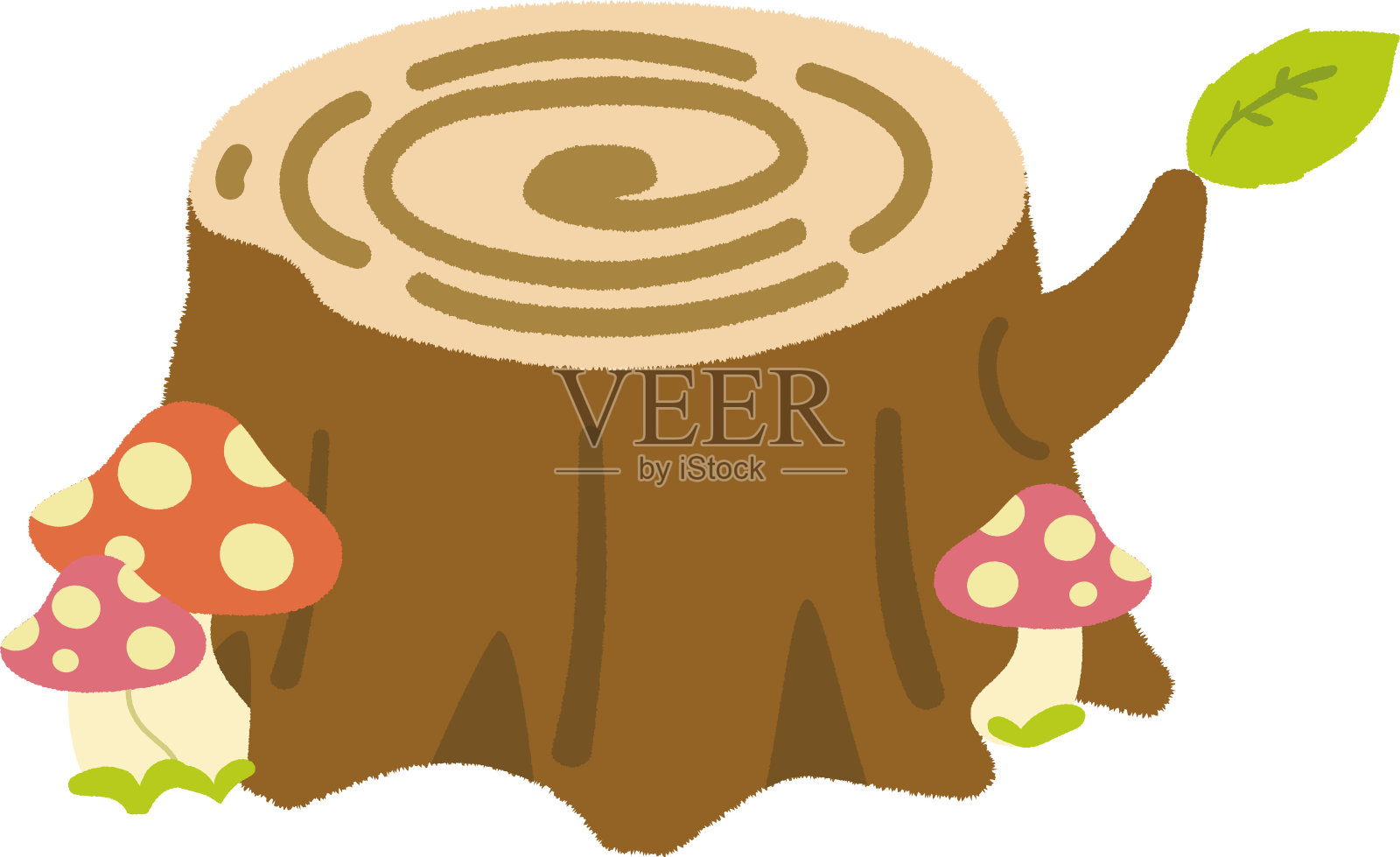 切头插画图片素材