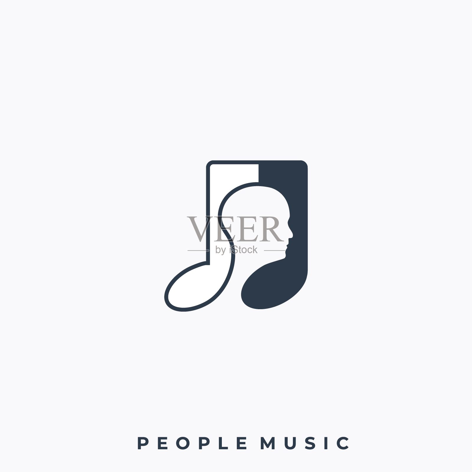 人音乐插图矢量模板插画图片素材