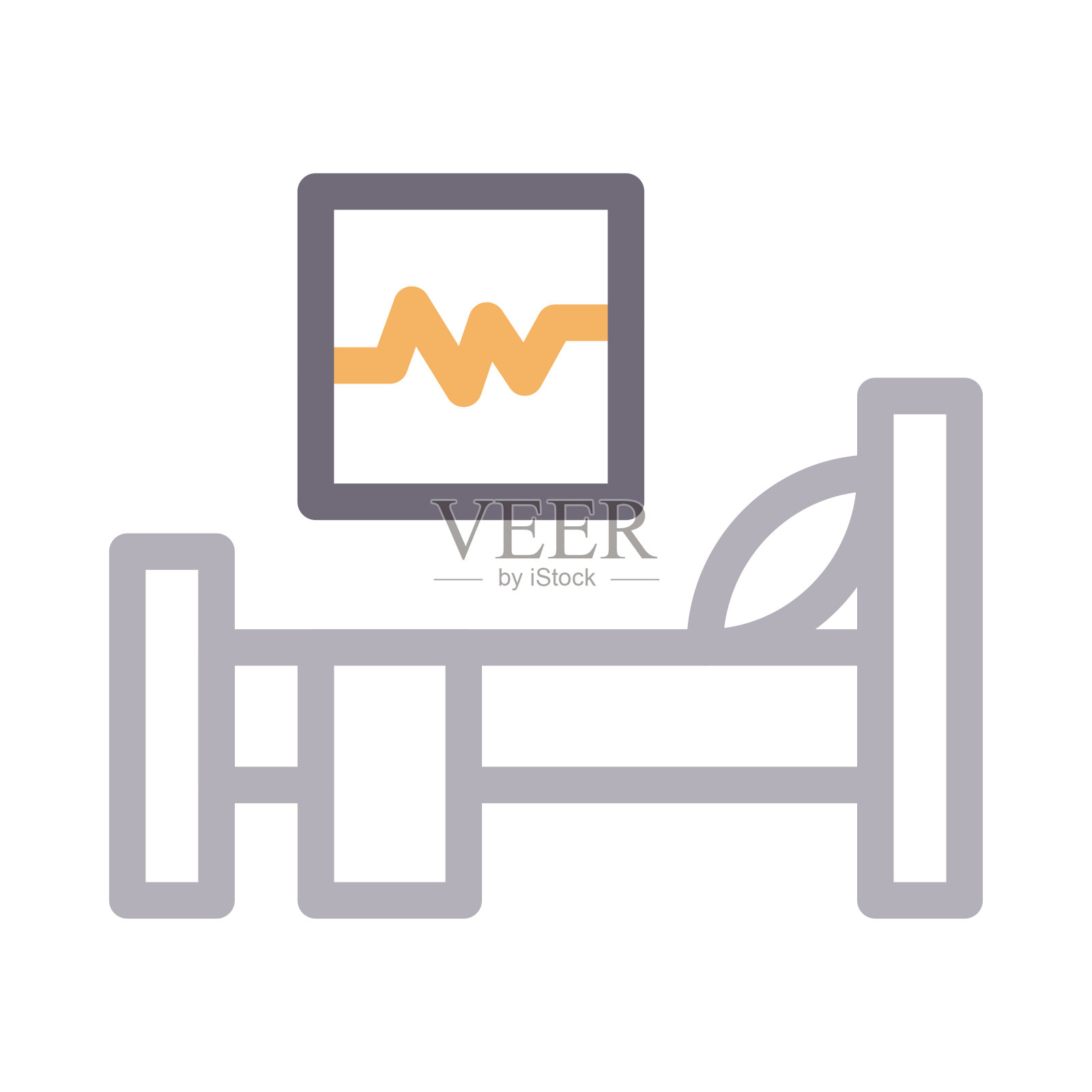 医院插画图片素材