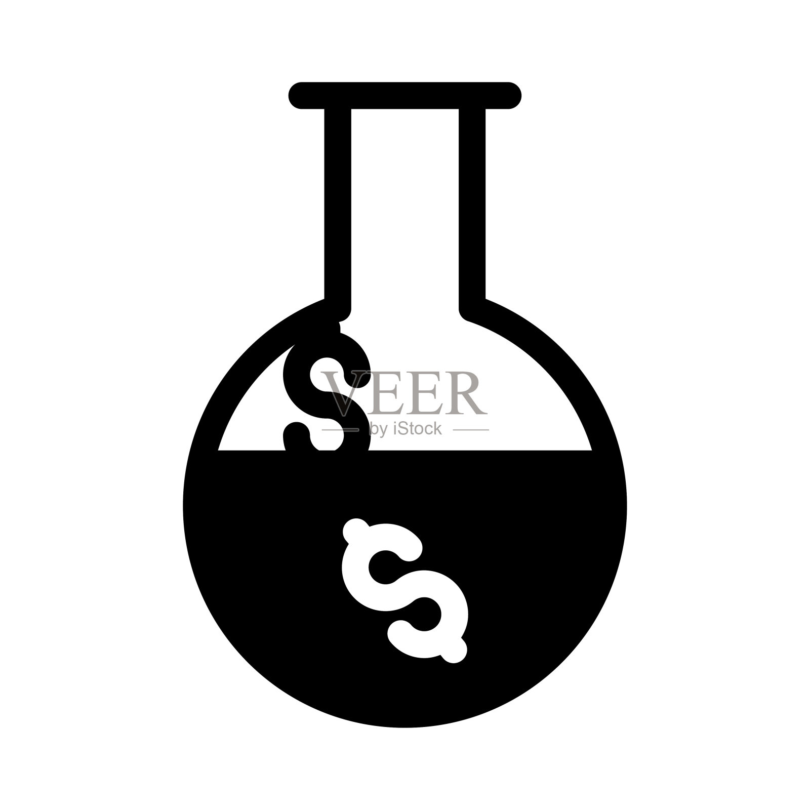 瓶插画图片素材