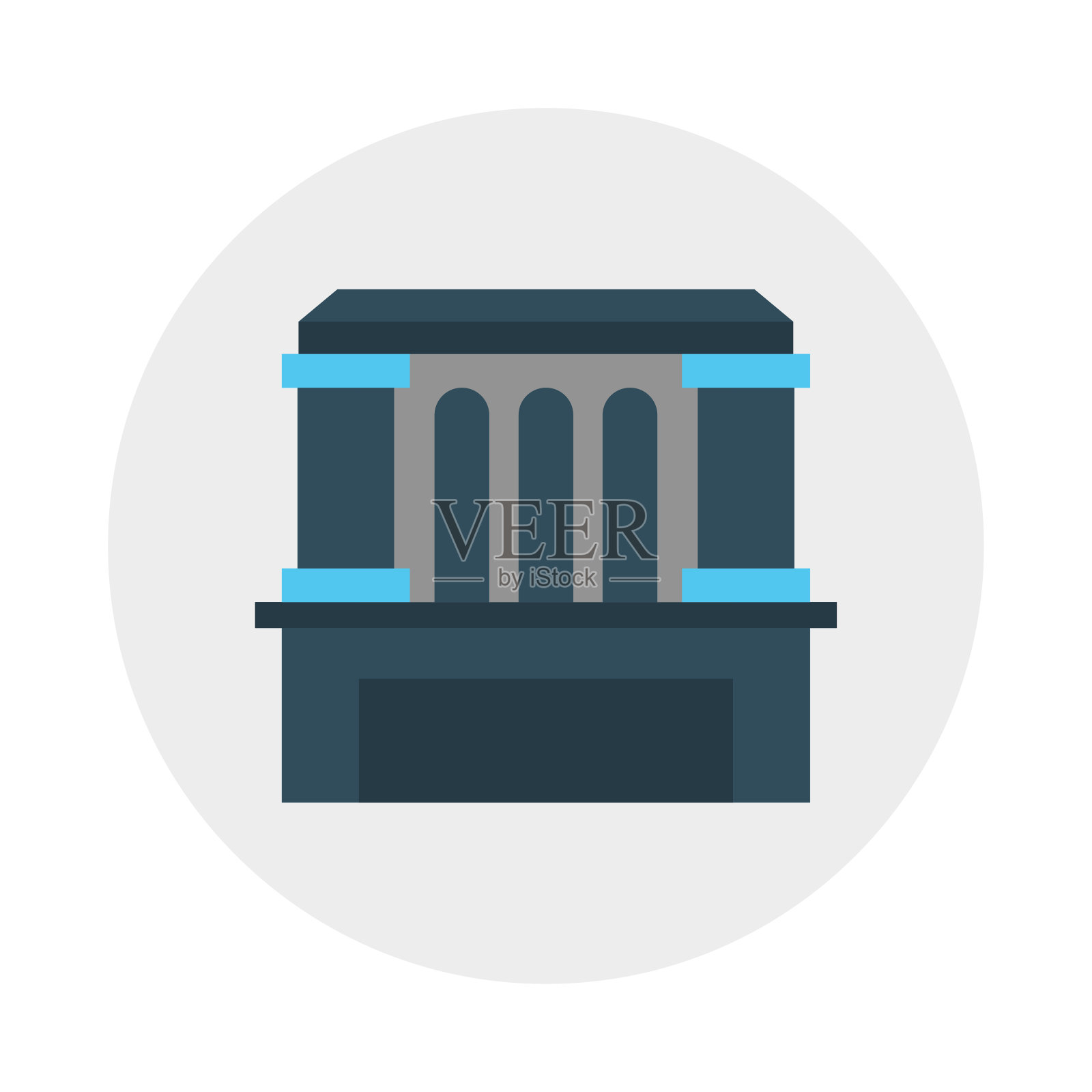 建筑插画图片素材