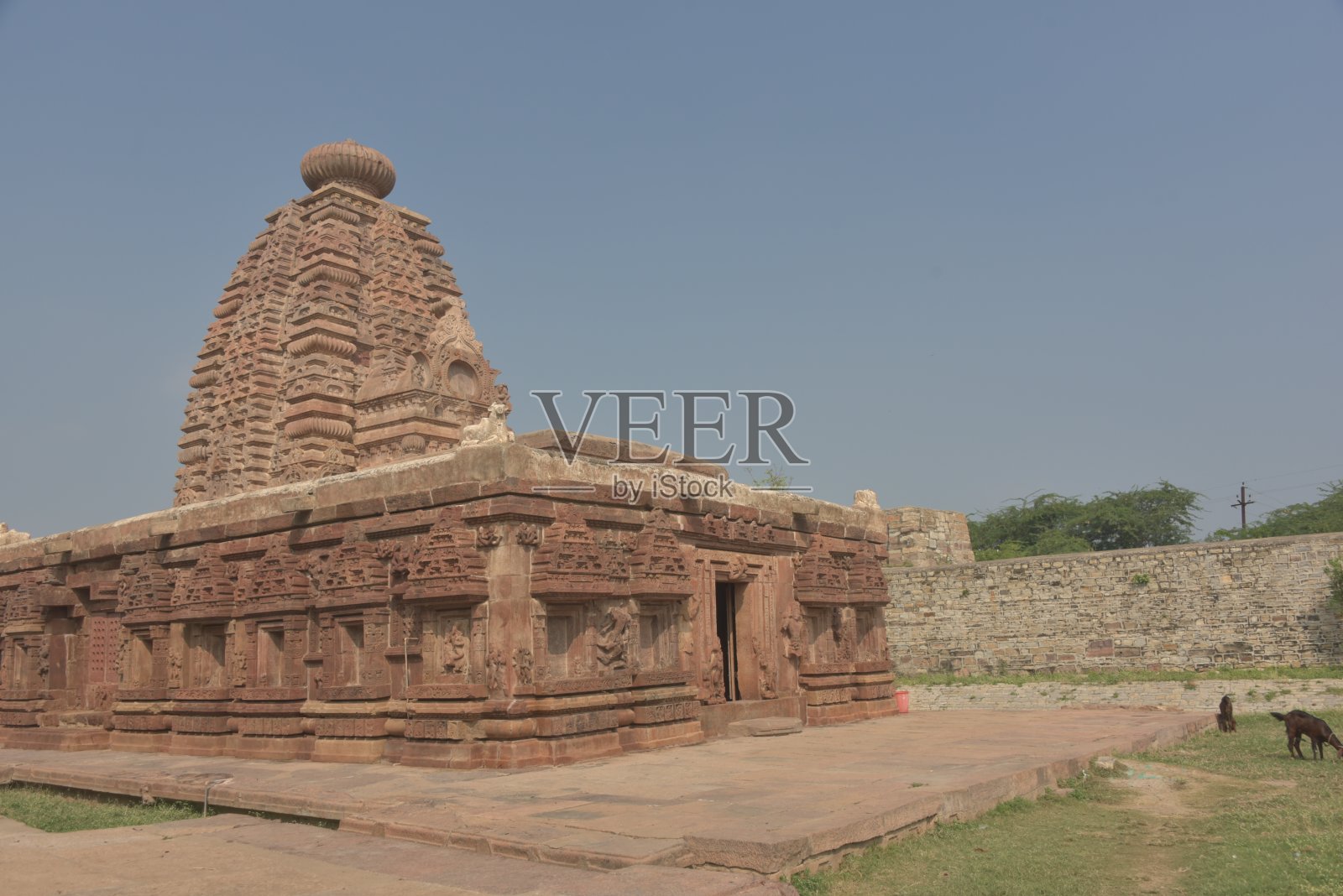 印度Telengana的Alampur Navabrahma和Jogulamba temple照片摄影图片